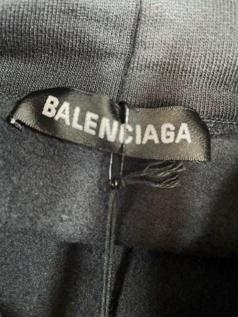 Balenciaga Balenciaga Hooded Sweatshirt Size US XS / EU 42 / 0 - 3 Thumbnail