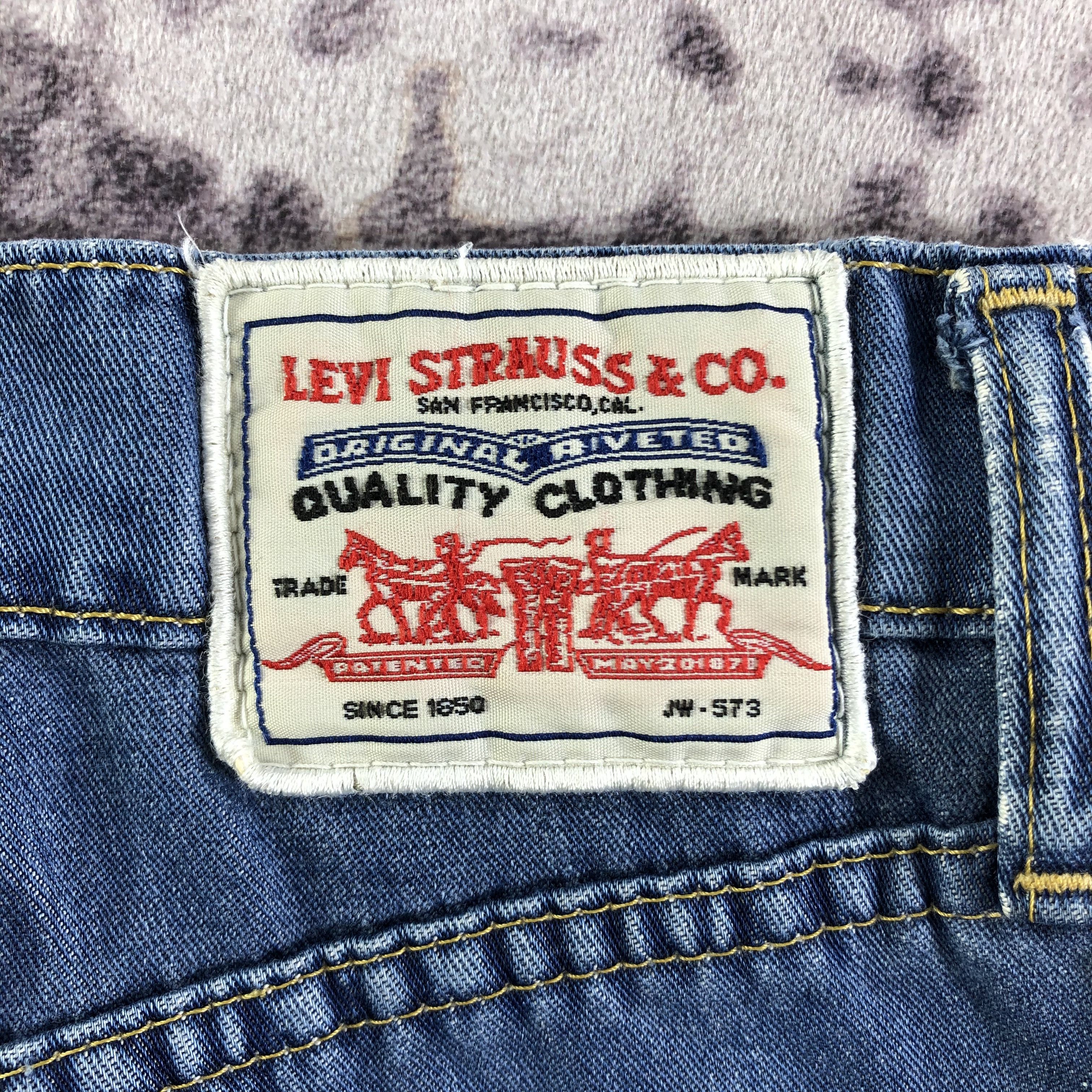 Levi's × Vintage Vintage 90s Blue Wash Levis 512 Jeans-JM3209 Size US 26 / EU 42 - 6 Thumbnail