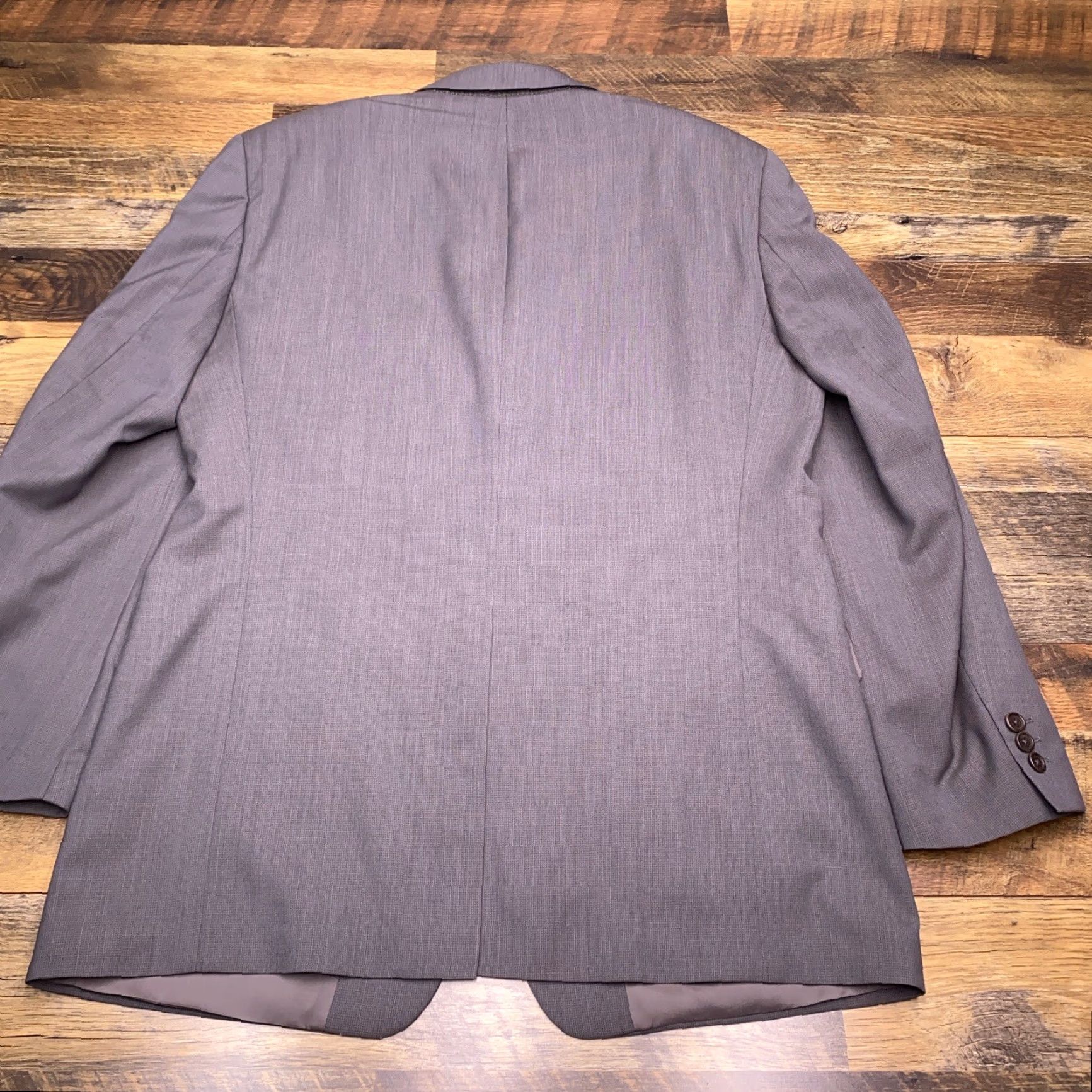 Hugo Boss VINTAGE Hugo Boss 2 Piece Suit Gray (42R) Men Regular Size 42R - 3 Thumbnail