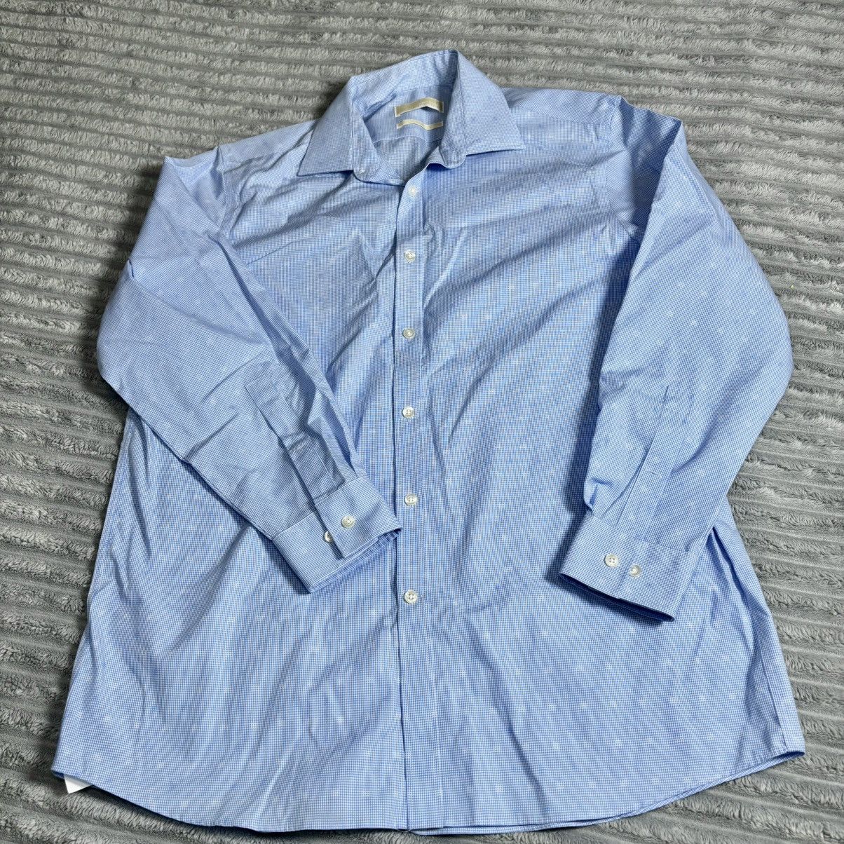 Michael Kors Michael Kors regular fit non-iron men’s size 16 1/2 32/33 Size US L / EU 52-54 / 3 - 11 Thumbnail