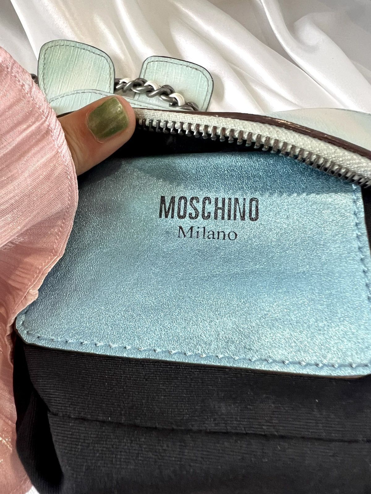 Moschino Moschino My Little Pony Crossbody Bag – Light Blue Unicorn Size ONE SIZE - 17 Thumbnail