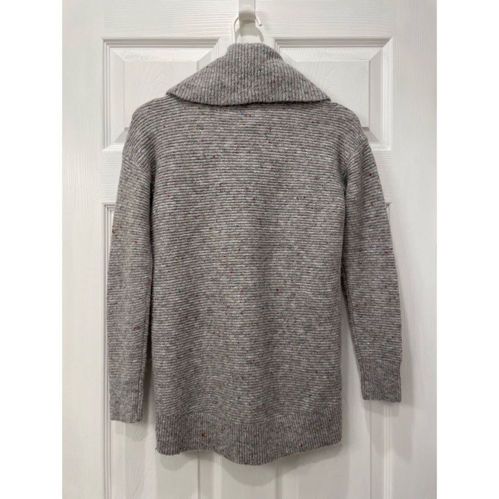 Loft Ann Taylor LOFT Cowl Neck Sweater XXSP Size XXS / US 00 / IT 34 - 2 Thumbnail