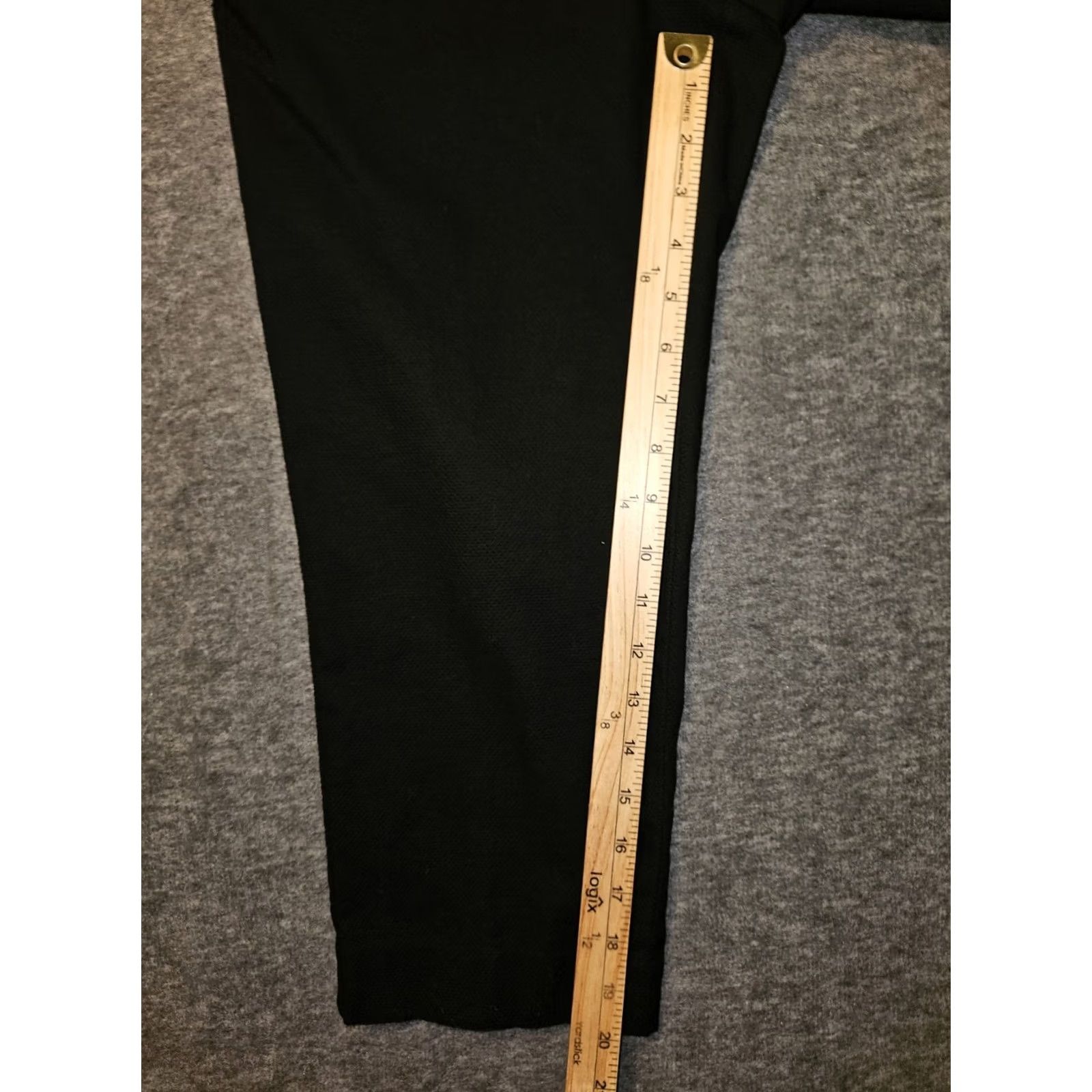Ralph Lauren VINTAGE? Lauren Ralph Lauren Capri Pants Women's 4 Black Cropped Casual Preppy Hipster Size 27" / US 4 / IT 40 - 5 Thumbnail