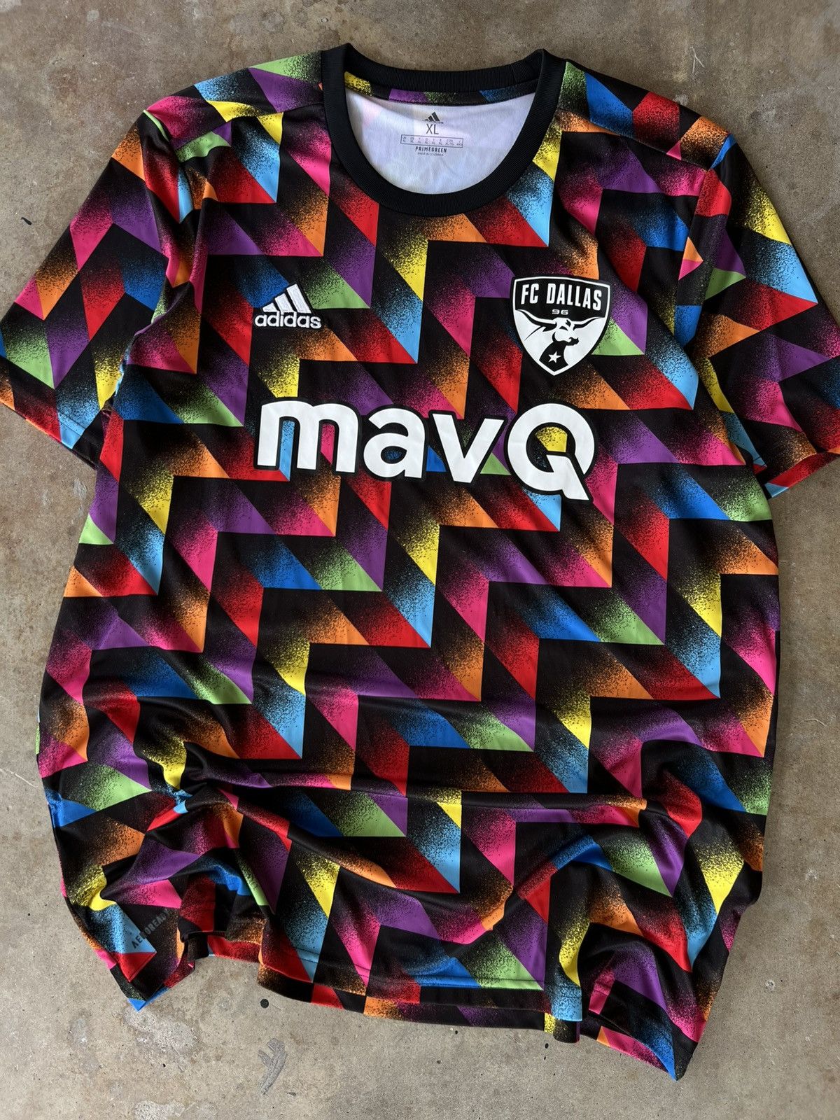 Adidas Vintage Adidas FC Dallas Club Soccer Futbol Jersey Kit Size US XL / EU 56 / 4 - 1 Thumbnail