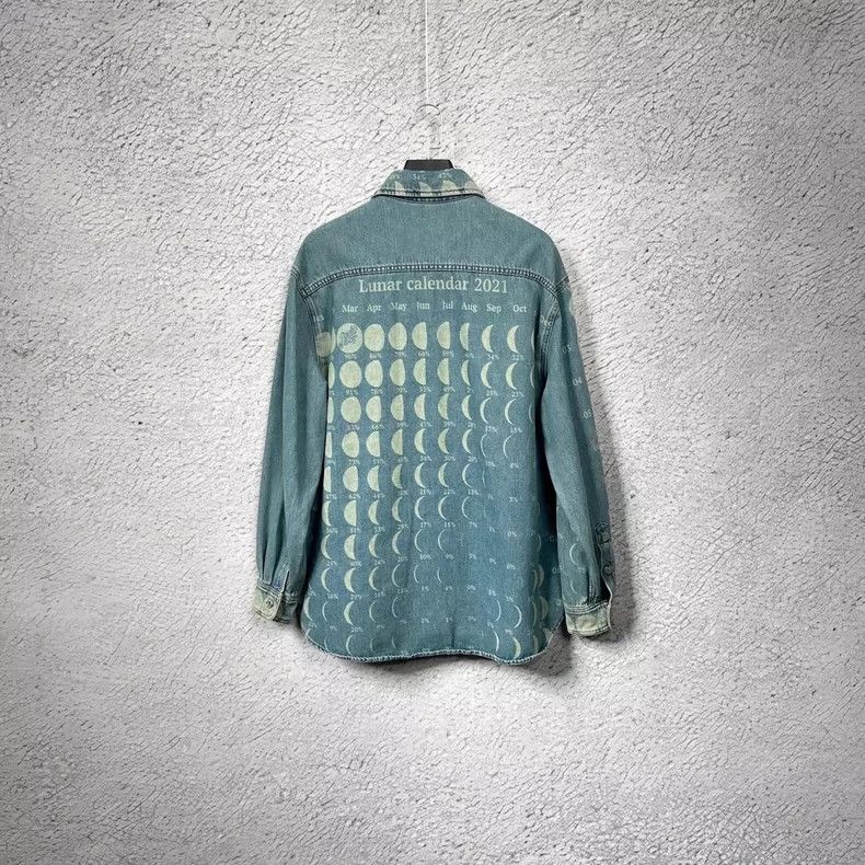 Loewe LOEWE Paula's series eclipse denim shirt jacket Size M / US 6-8 / IT 42-44 - 2 Thumbnail