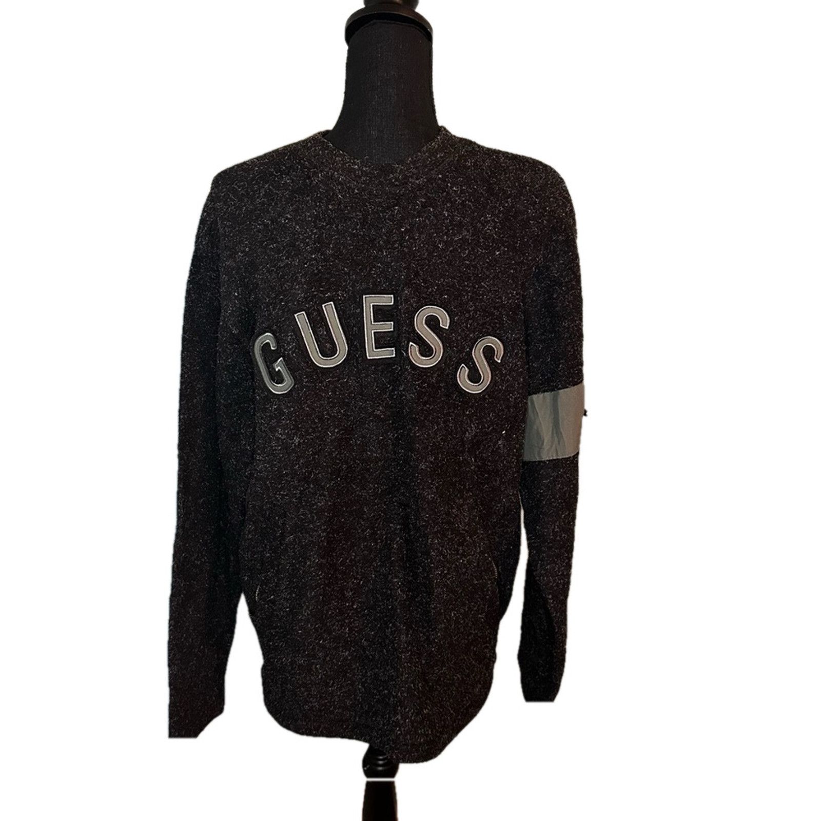 Guess Fleece Sweatshirt G.J Guess Size US M / EU 48-50 / 2 - 1 Thumbnail
