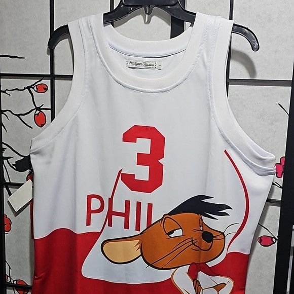 Other Phila Speedy Gonzales Basketball Jersey Size Large NWT Size US L / EU 52-54 / 3 - 2 Thumbnail