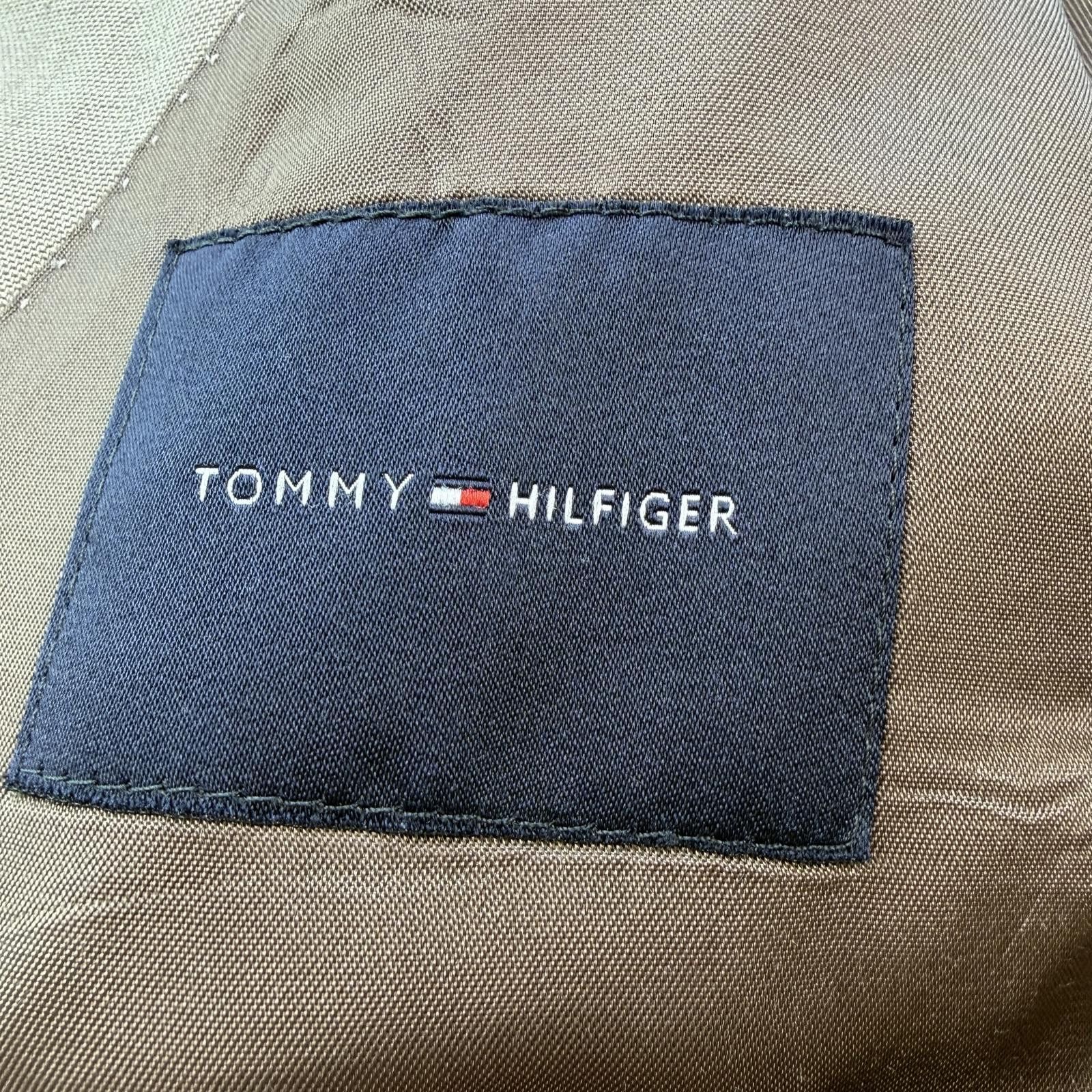 Tommy Hilfiger Tommy Hilfiger Tan Blazer Men 40R Classic Fit Sport Coat Size 40R - 6 Thumbnail