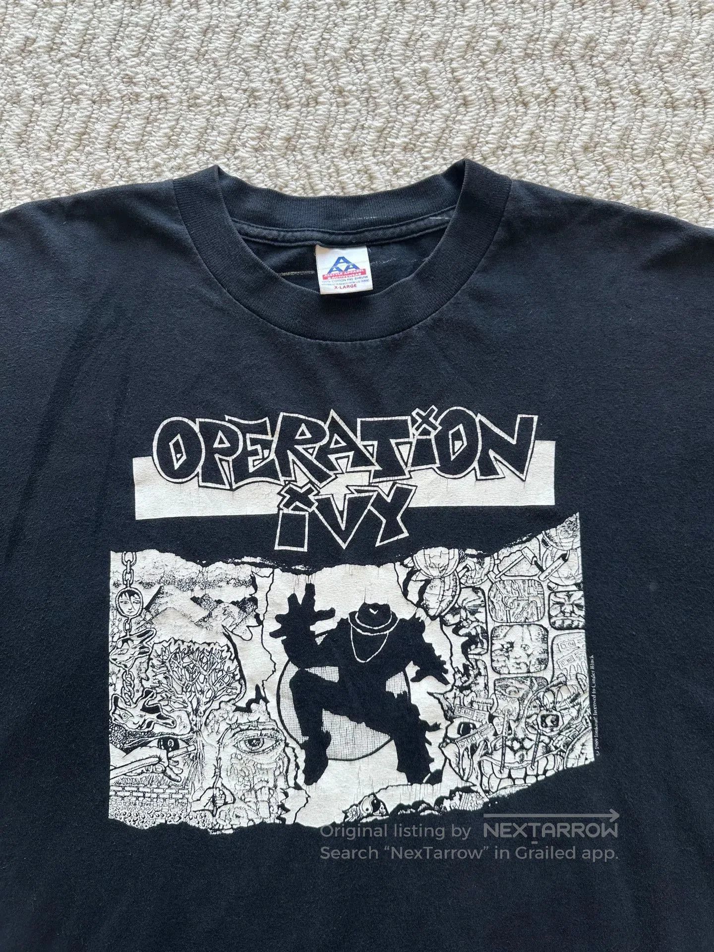 Vintage Vintage Operation Ivy 90s Band Tee. Size US L / EU 52-54 / 3 - 3 Thumbnail