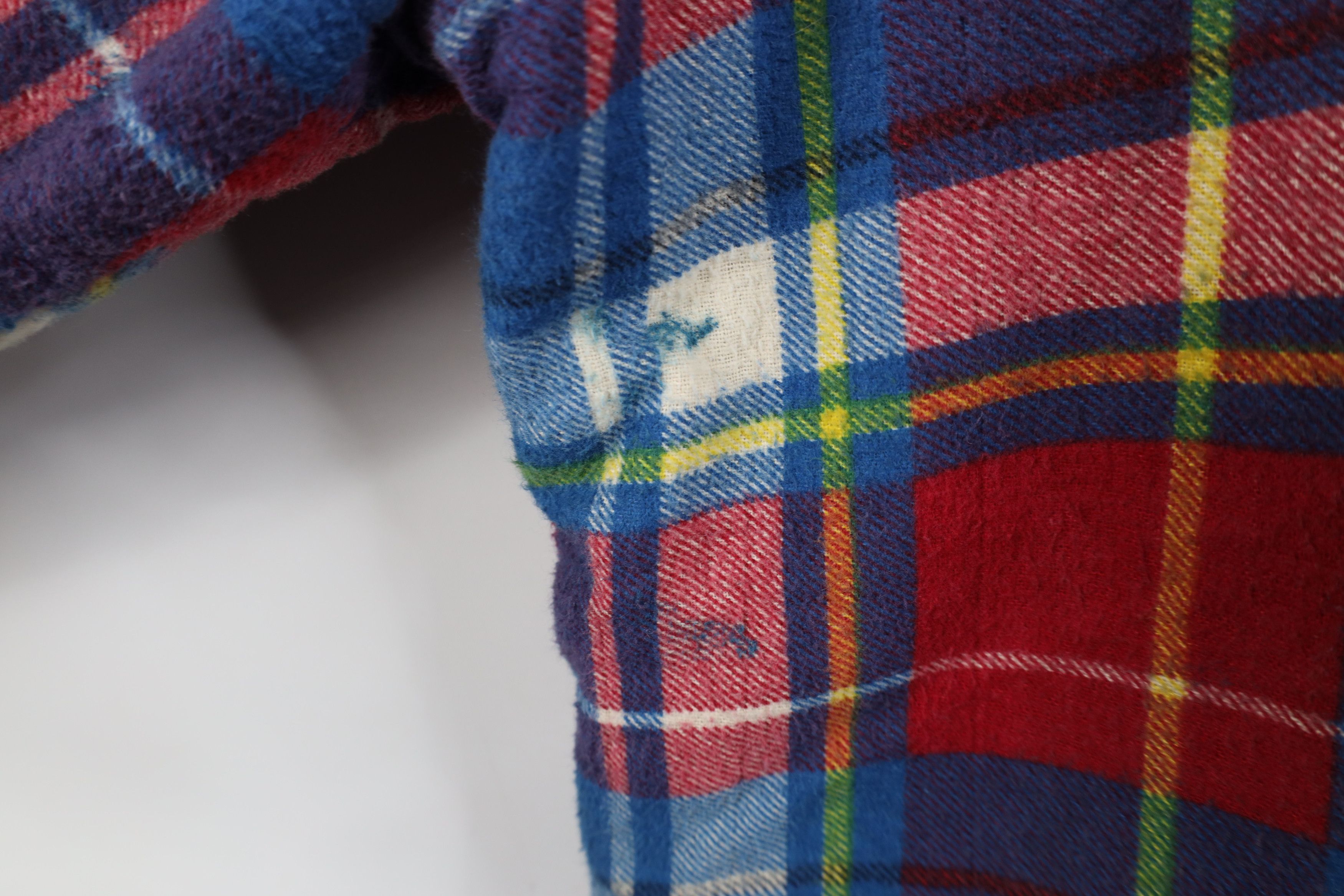 Vintage Vintage 90s Streetwear Quilted Flannel Button Shirt Jacket Size US XL / EU 56 / 4 - 9 Thumbnail