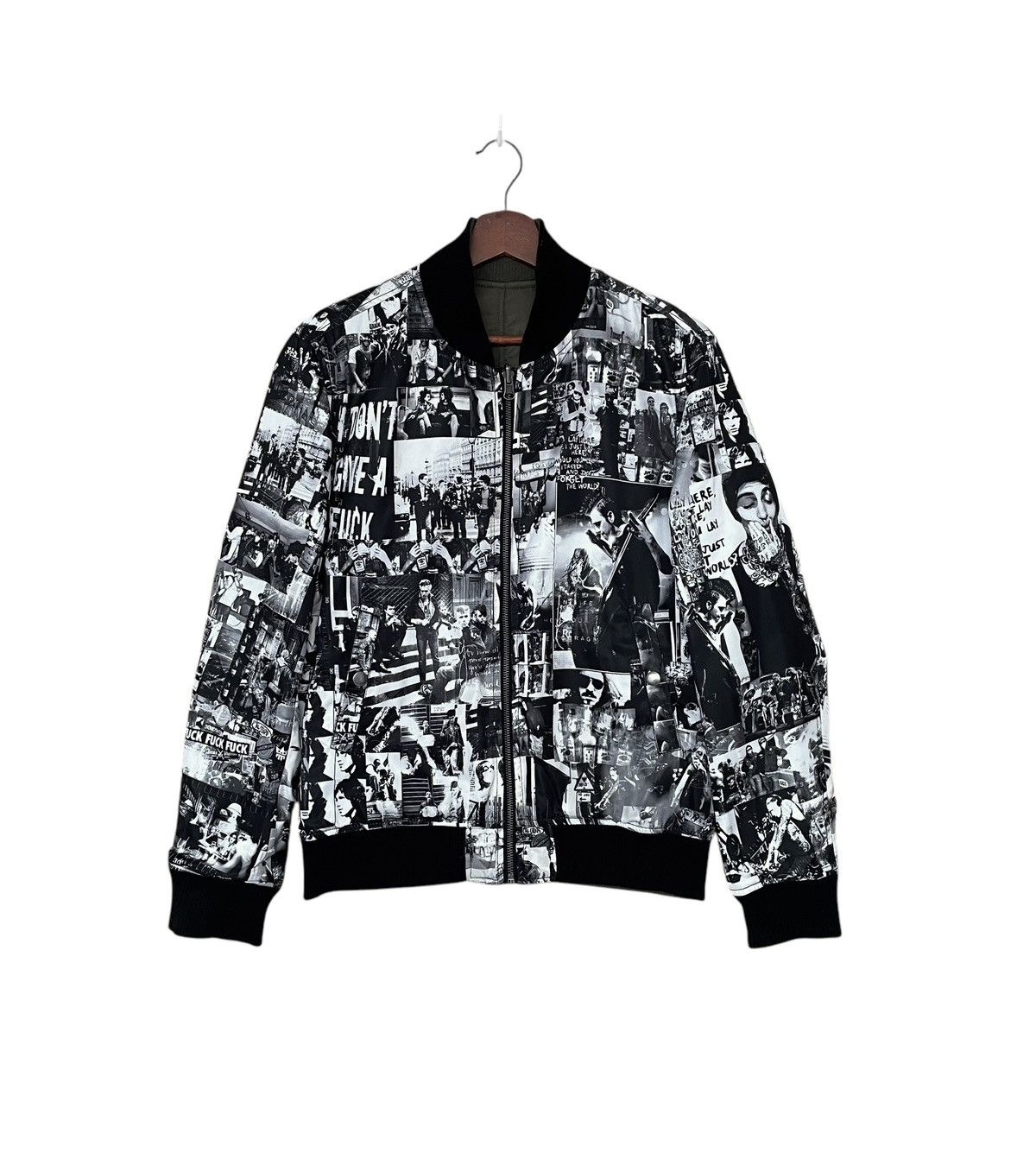 JACKROSE × Japanese Brand Vintage Brand Jack Rose MA-1 Reversible Bomber Jacket 2000s Size US M / EU 48-50 / 2 - 1 Thumbnail