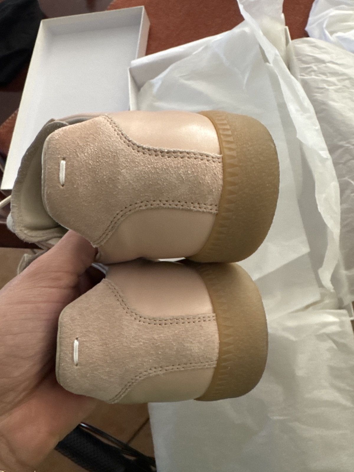 Maison Margiela Maison Margiela - Pink Replica Sneakers Size US 7 / EU 40 - 8 Thumbnail