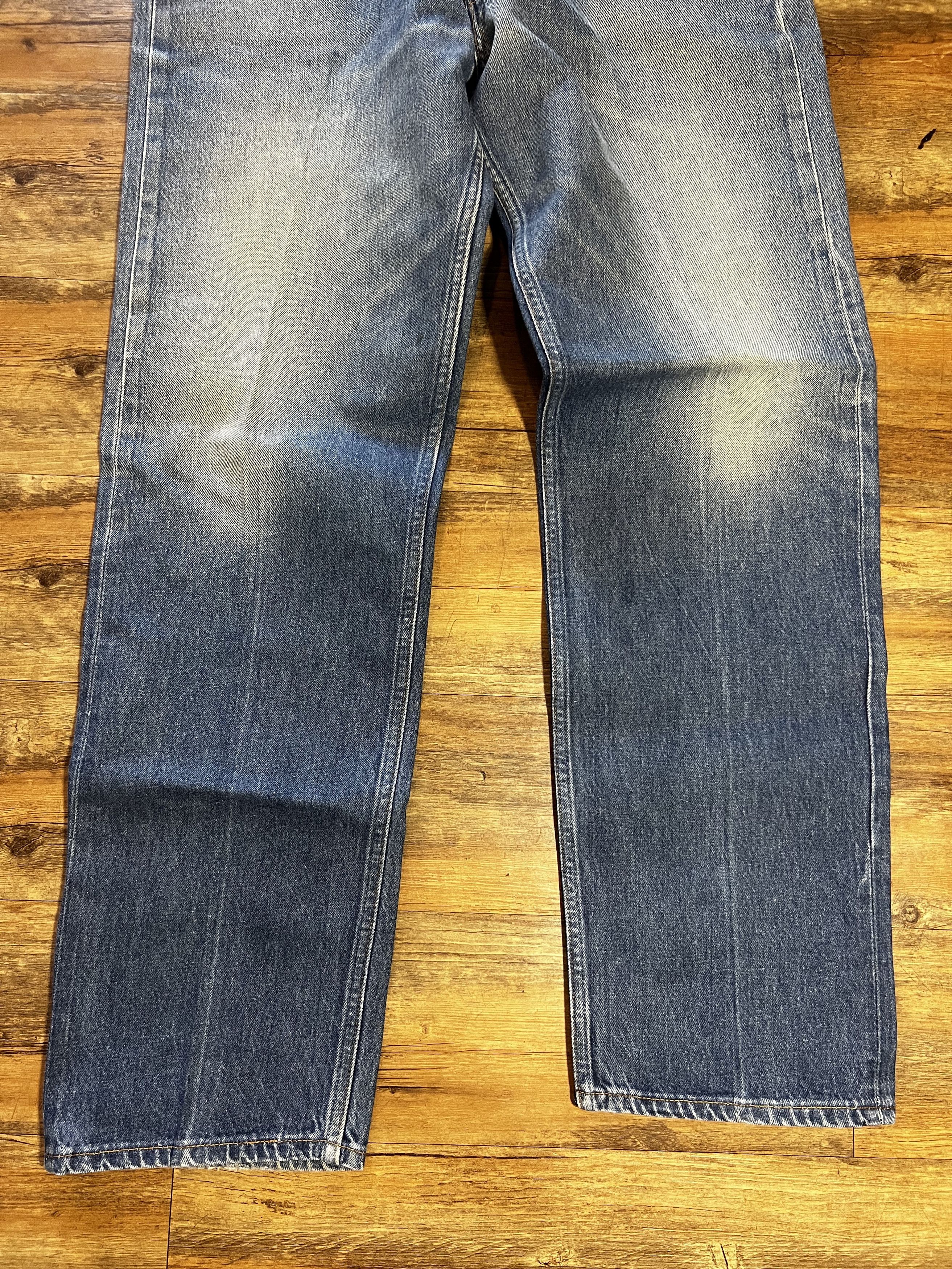 Levi's × Levi's Vintage Clothing × Vintage Vintage 501 Levi's Faded Denim Blue Jean Pants Size US 38 / EU 54 - 3 Thumbnail