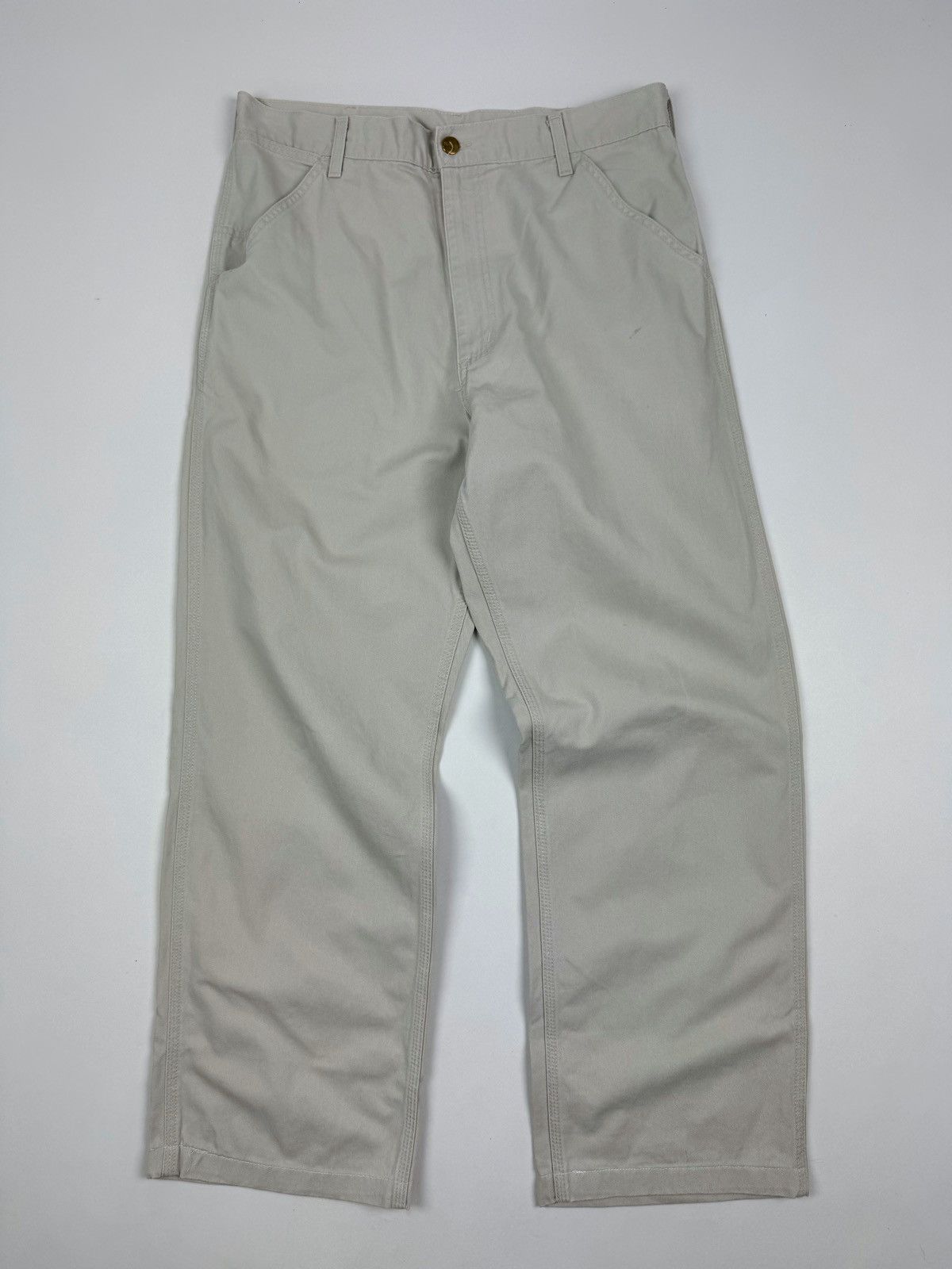 Carhartt Vintage Carhartt Simple Cropped Pants Size 34 Size US 34 / EU 50 - 3 Thumbnail
