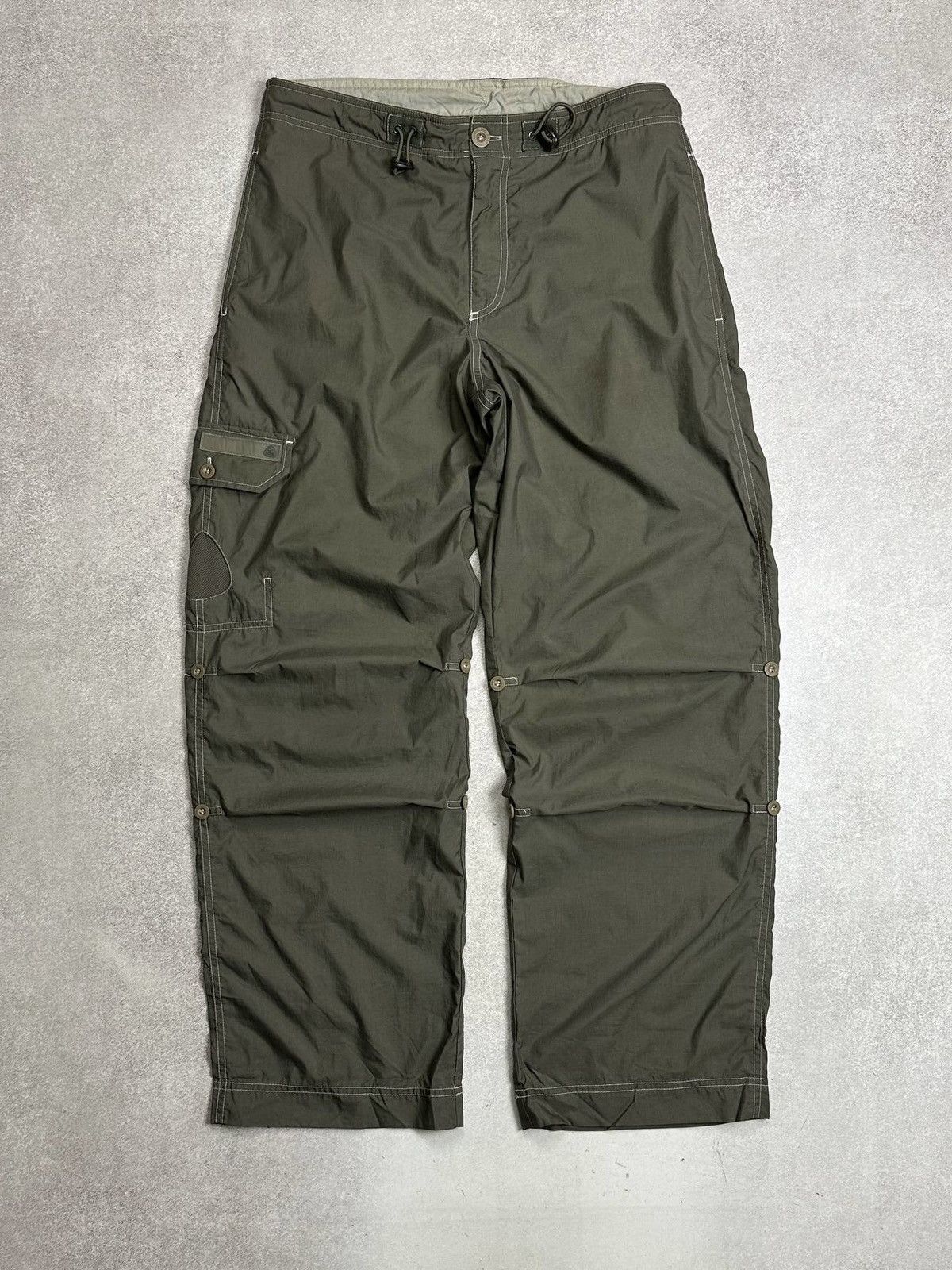 Nike ACG Vintage Nike ACG Baggy Relaxed Outdoor Cargo Pants S Size US 31 - 1 Thumbnail