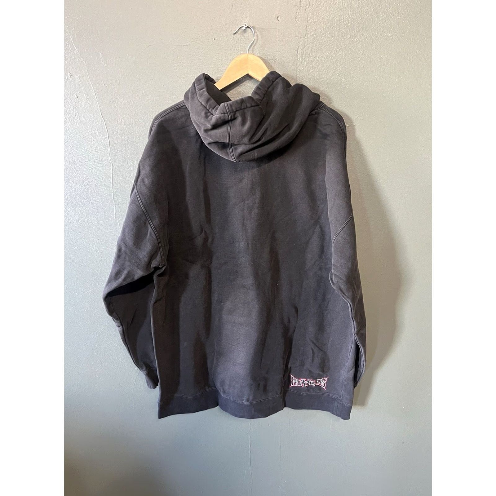 Vintage VINTAGE No Wimps Pullover Hooded Sweater Size US XXL / EU 58 / 5 - 2 Thumbnail