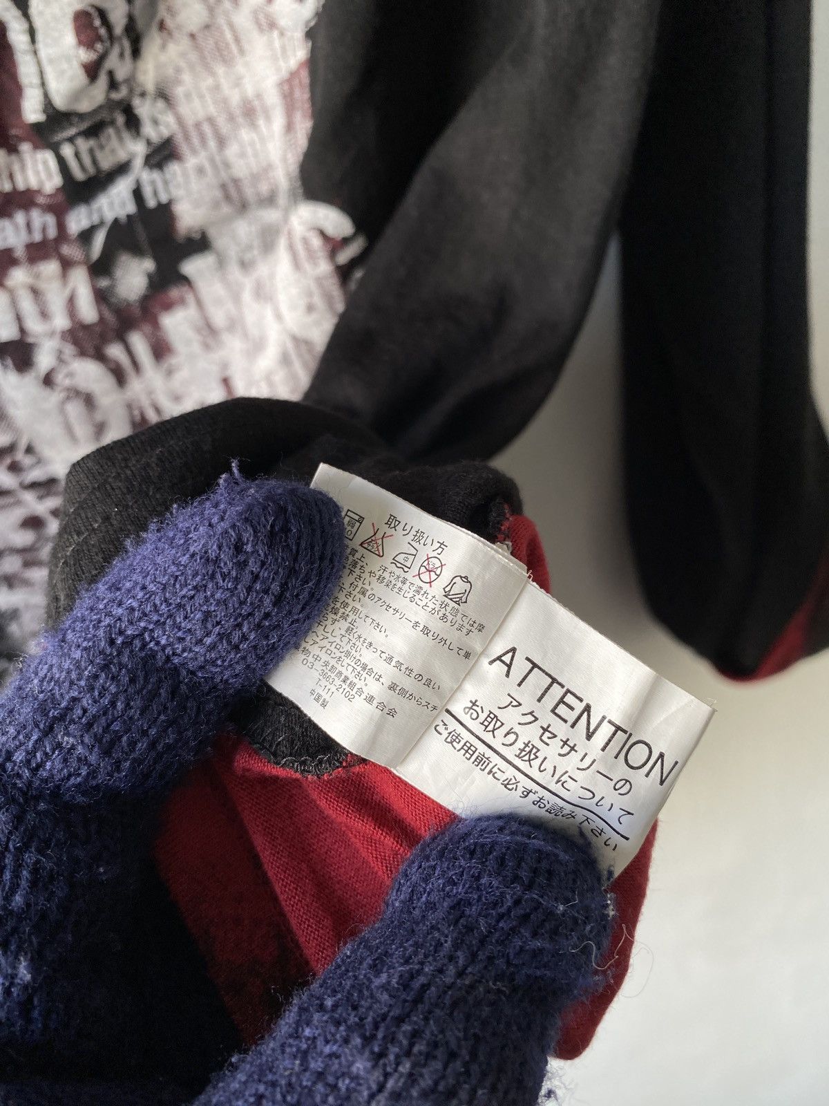 Japanese Brand Beaumere Japan Triple Layer Design Long Sleeve Size US S / EU 44-46 / 1 - 12 Thumbnail