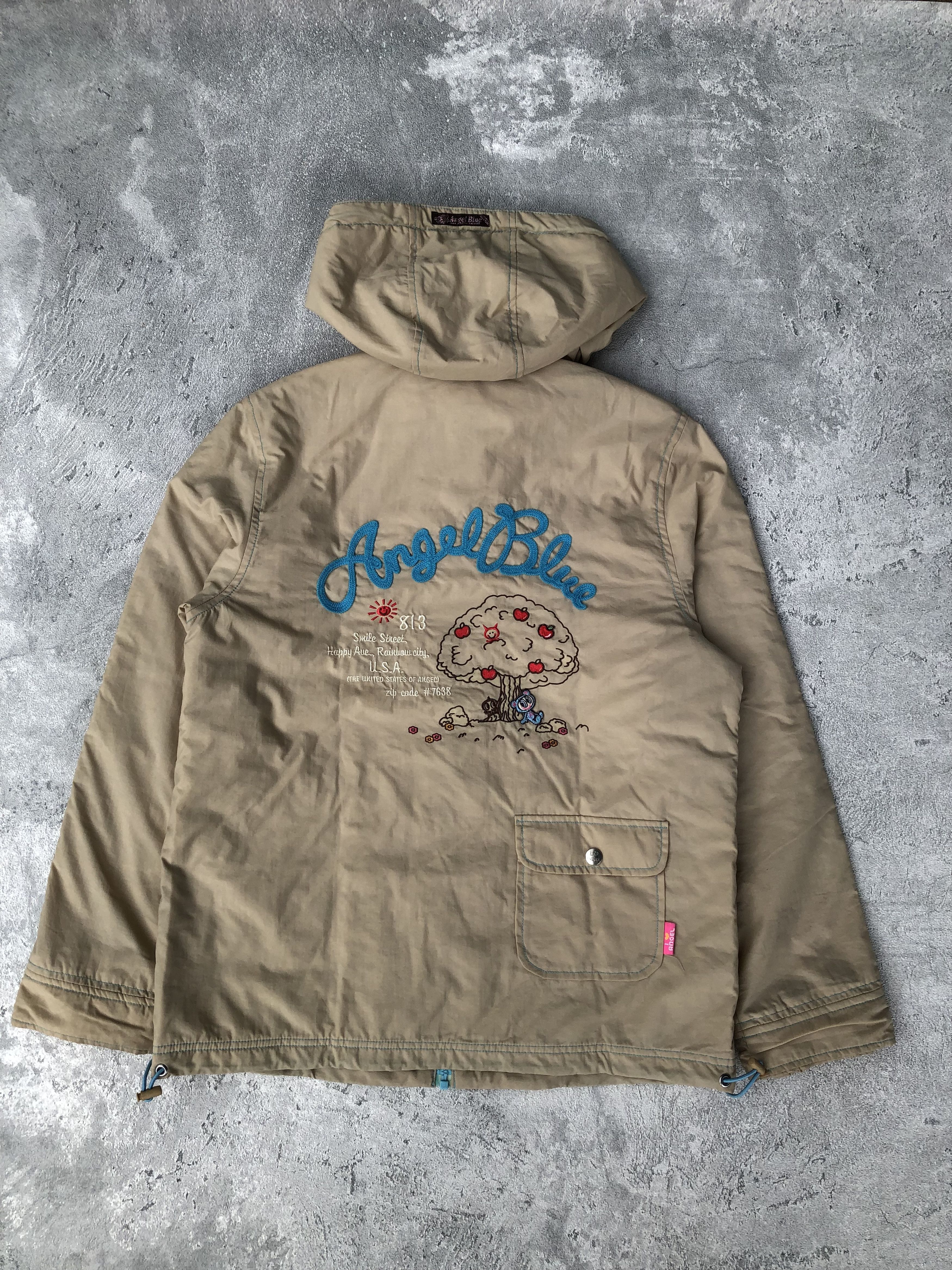 Angel Blue × Japanese Brand Vintage Angel Blue Embroidered Jacket Size US L / EU 52-54 / 3 - 6 Thumbnail