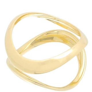 Bottega Veneta o1bcso1str0725 Size: M / Curve Bangle Bracelet in Gold Size ONE SIZE - 1 Thumbnail