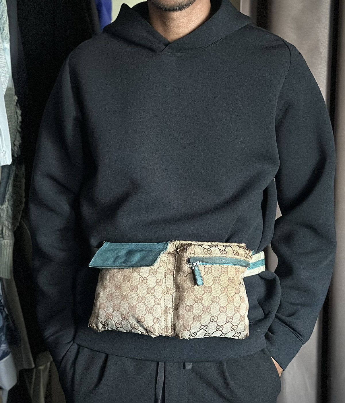 Gucci AUTHENTIC‼️ GUCCI MONOGRAM BELTBAG Size ONE SIZE - 1 Thumbnail