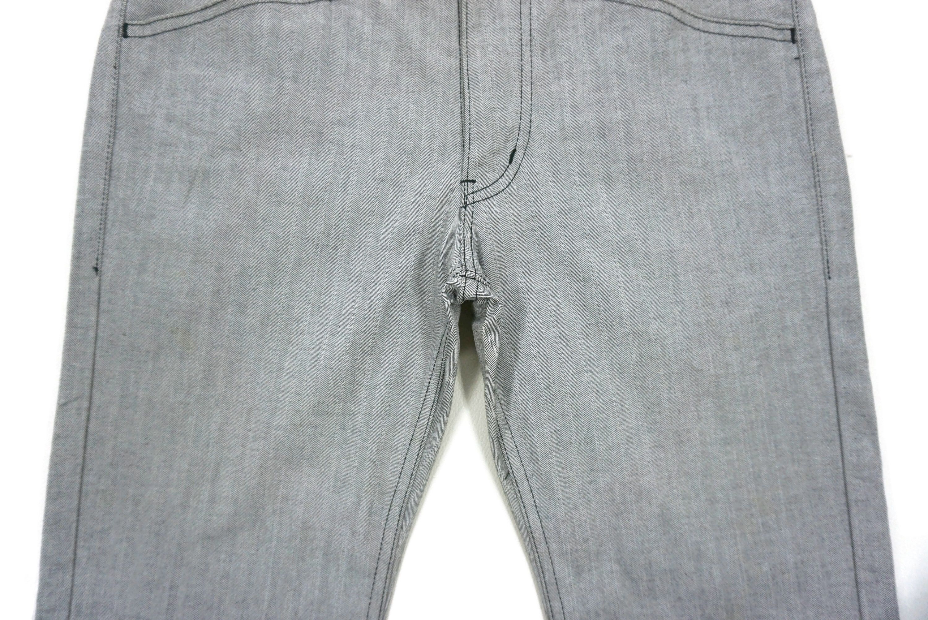Japanese Brand Men's Bigi Pants fit W30xL29 Low-Rise Bootcut Flared Hickory Size US 30 / EU 46 - 5 Thumbnail