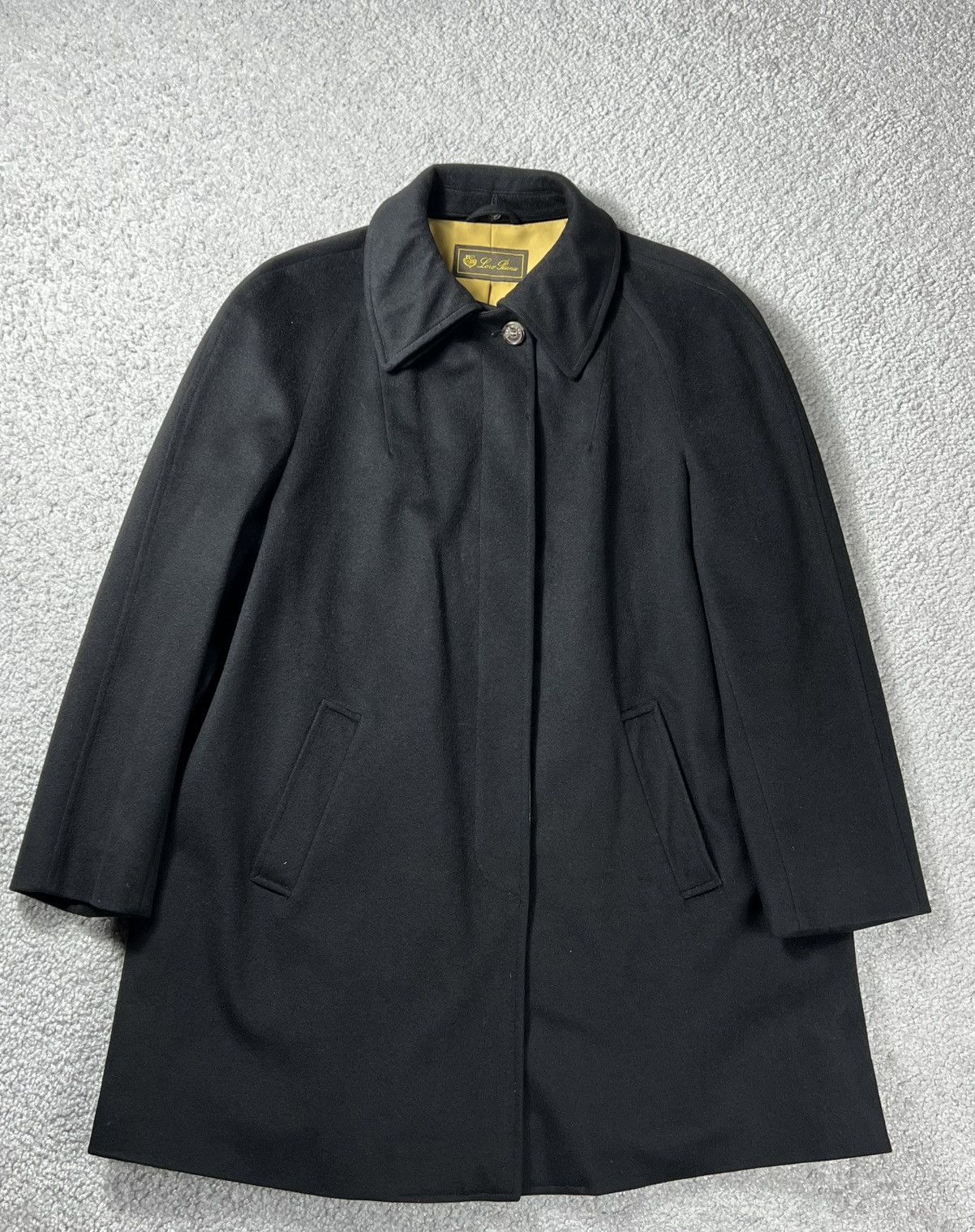 Loro Piana Loro Piana Black Cashmere Coat Size S Size US S / EU 44-46 / 1 - 1 Thumbnail