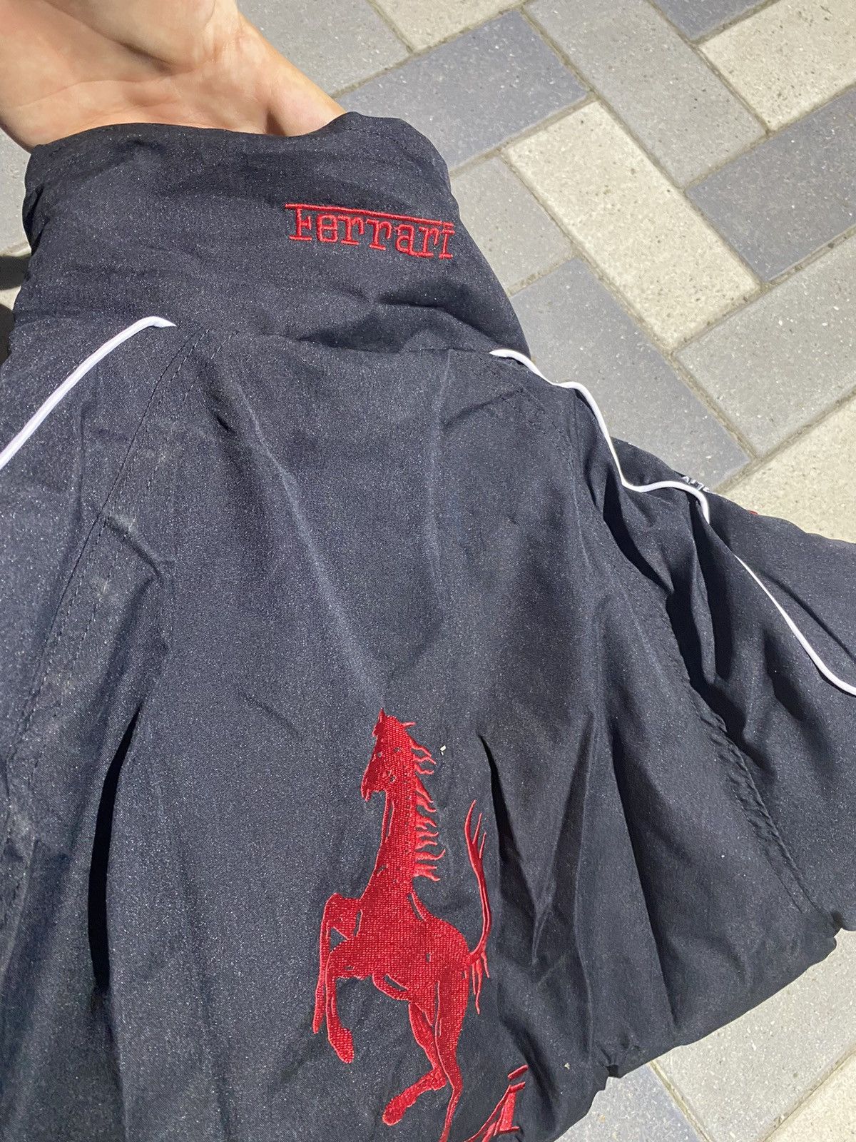 Formula 1 Vintage archive puffer jacket Ferrari racing Formula 1 shell Size US M / EU 48-50 / 2 - 12 Thumbnail