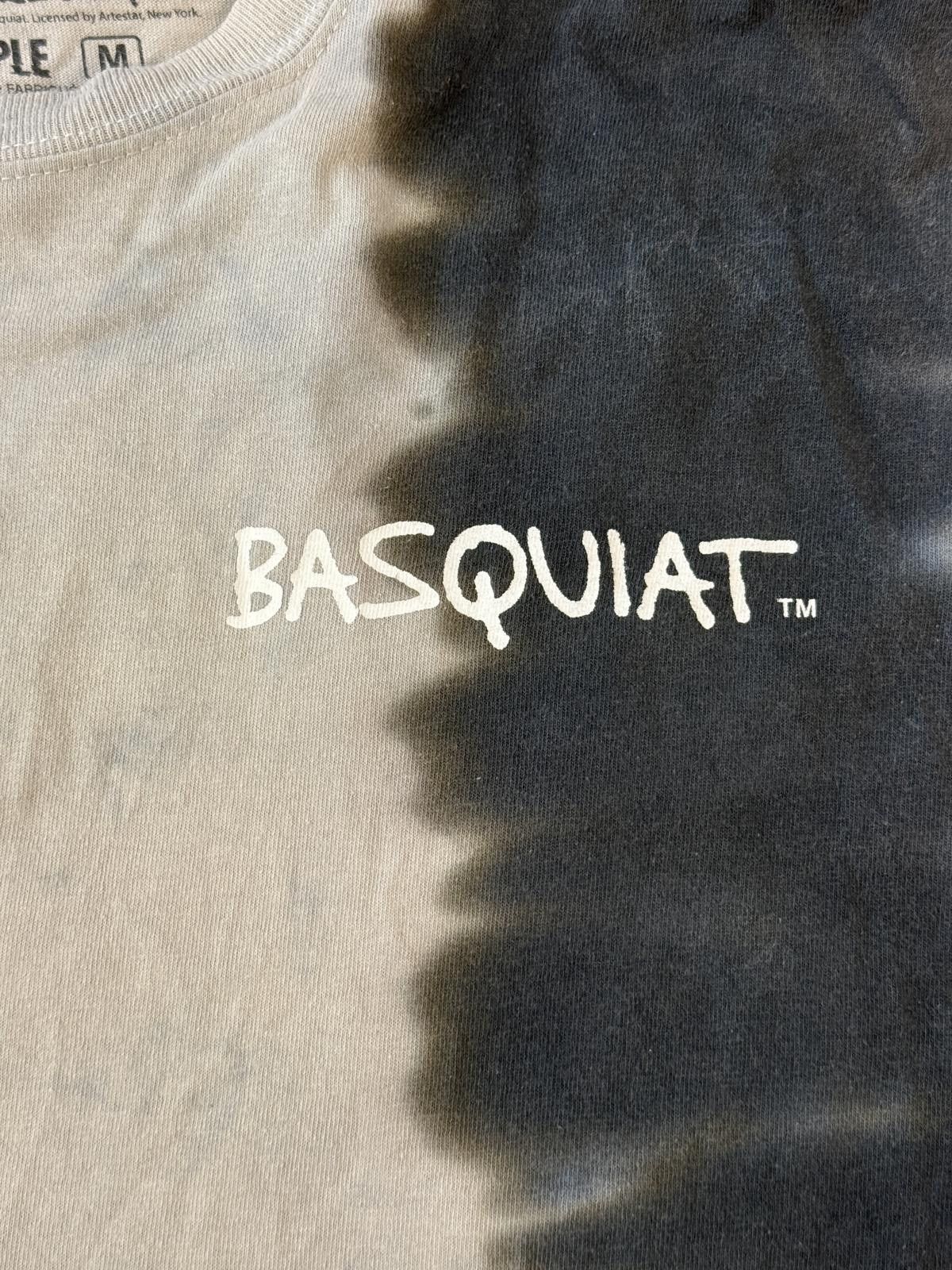 Ripple Junction Jean Michel Basquiat Portrait Tshirt Tie Dye Scapula Ivory M Size US M / EU 48-50 / 2 - 4 Thumbnail