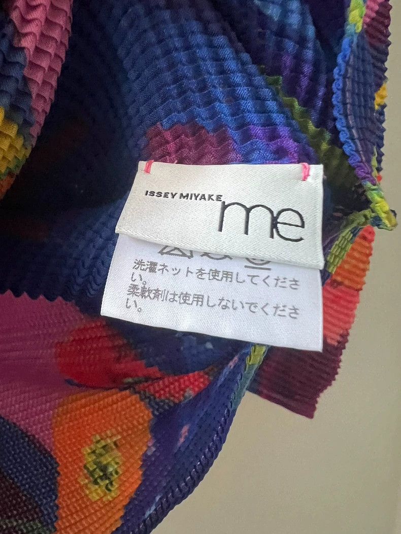Issey Miyake Issey Miyake Purple parrot pleated short-sleeved shirt Size M / US 6-8 / IT 42-44 - 3 Thumbnail