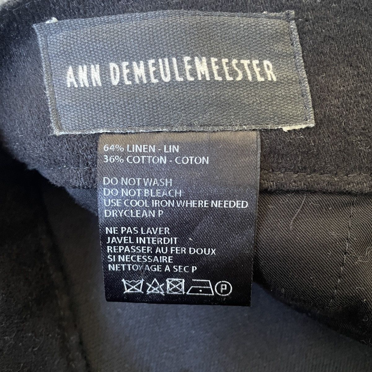 Ann Demeulemeester AW18 Ann Demuelemesteer Button Capris Size US 30 / EU 46 - 2 Thumbnail
