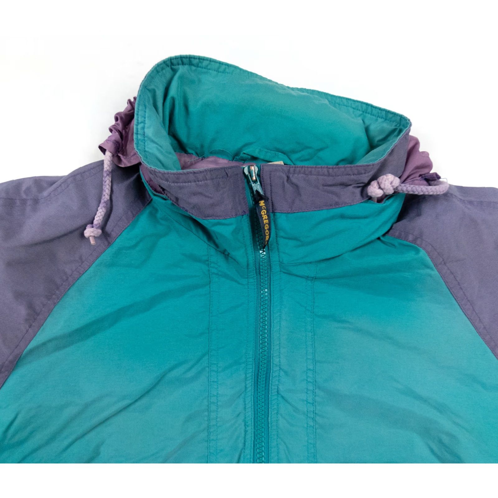 McGregor VINTAGE McGregor Jacket Adult Medium Green Full Zip Anti Breeze II Outerwear VTG - Windbreaker - Men's Jacket - Size M - Green - 90s/90s Style Size US M / EU 48-50 / 2 - 2 Thumbnail
