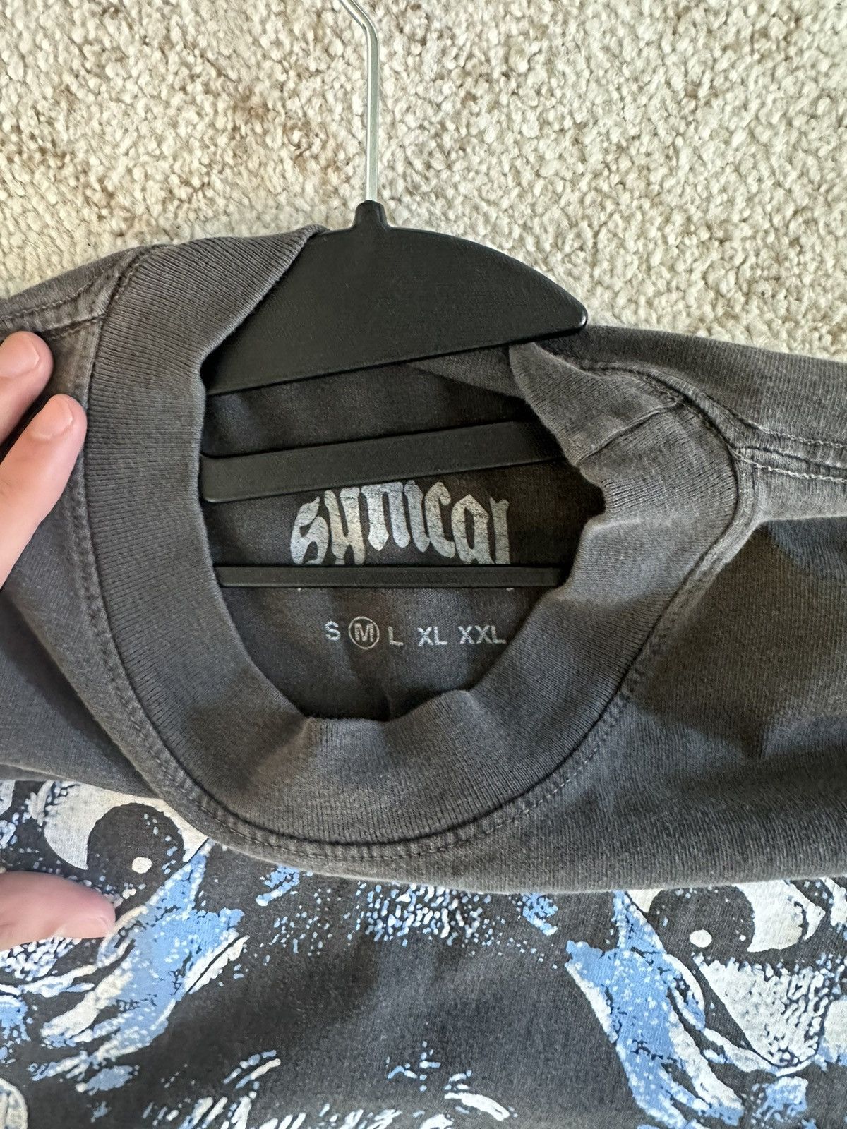 SYNICAL Synical Faded Grey Graphic Tee Size US M / EU 48-50 / 2 - 2 Thumbnail