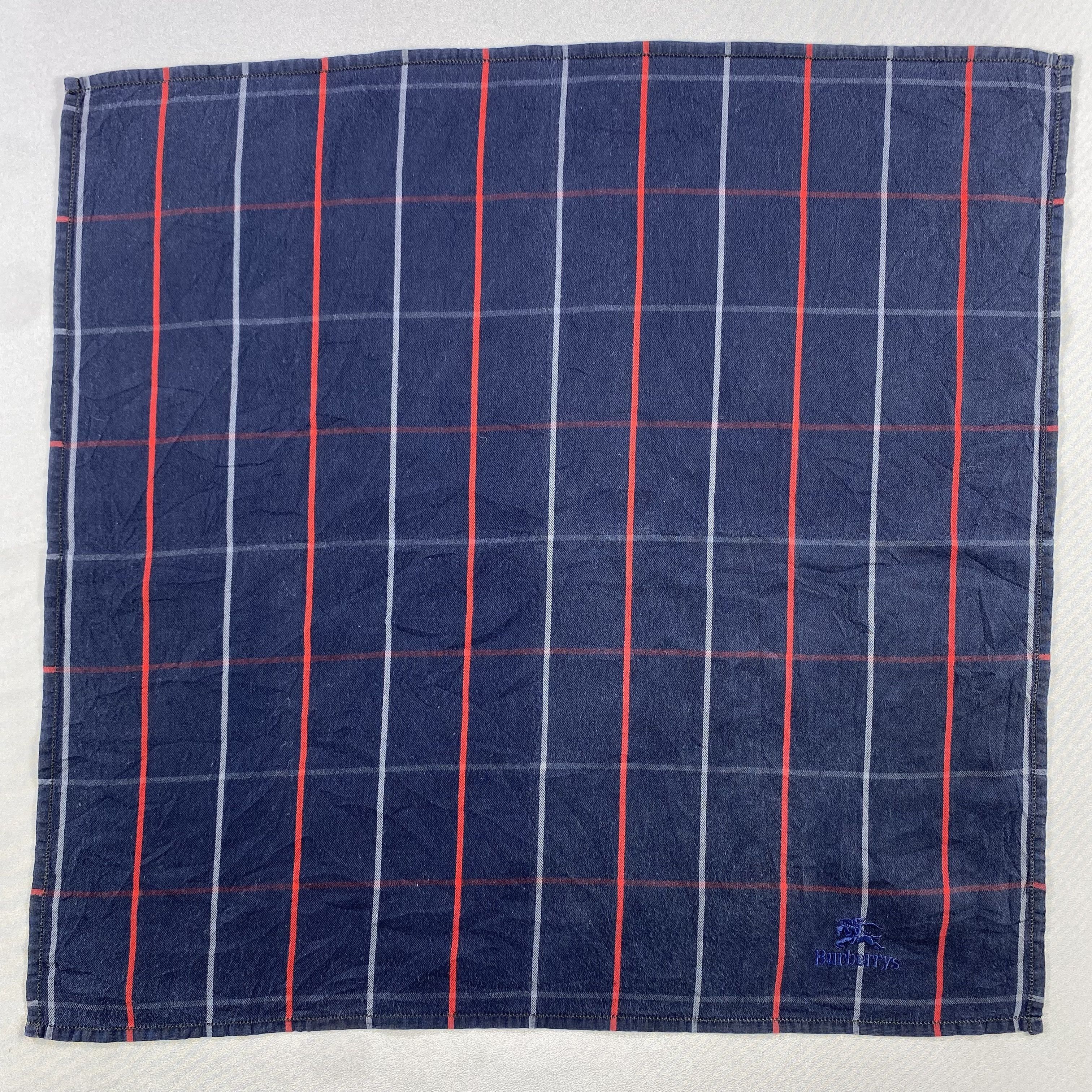 Burberry × Vintage Burberry Bandana/ Handkerchief / Neckerchief Size ONE SIZE - 1 Thumbnail