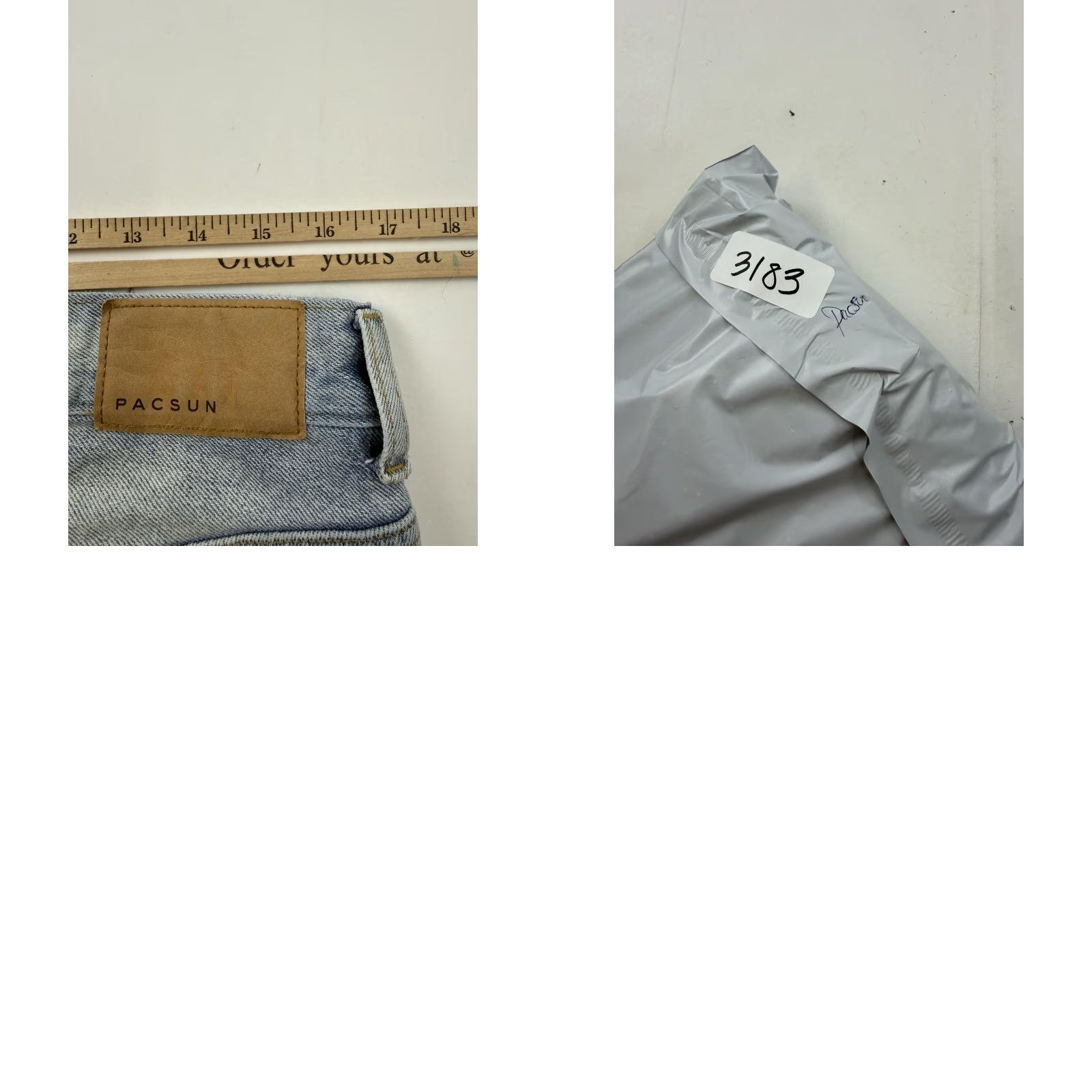 Pacsun VINTAGE PacSun Jeans Mens 32x29 Light Blue Relaxed Distressed Denim Size US 32 / EU 48 - 8 Thumbnail
