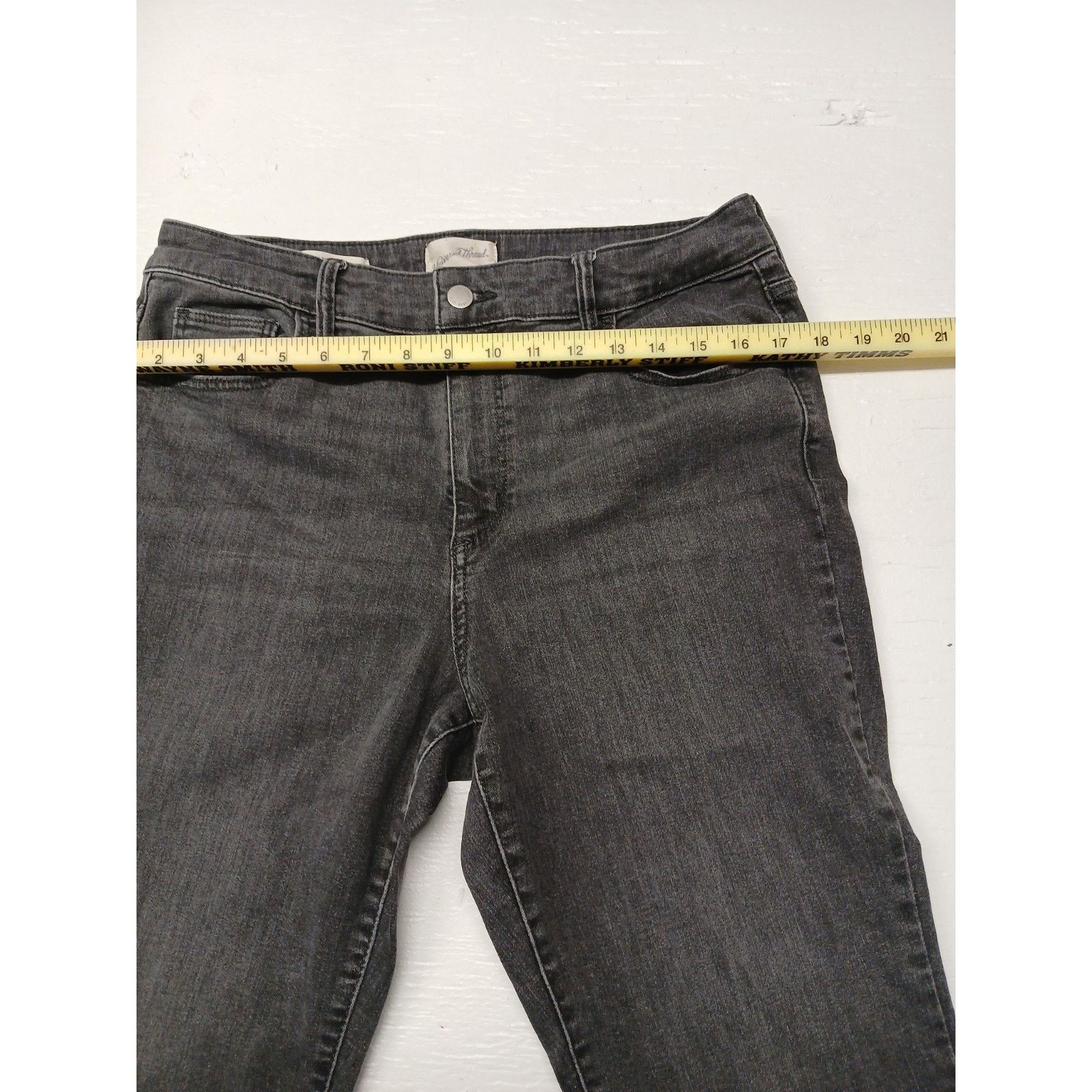Other Universal Thread Goods (12R) High Rise Skinny Straight Jeans Size 34" / US 12 / IT 48 - 3 Thumbnail