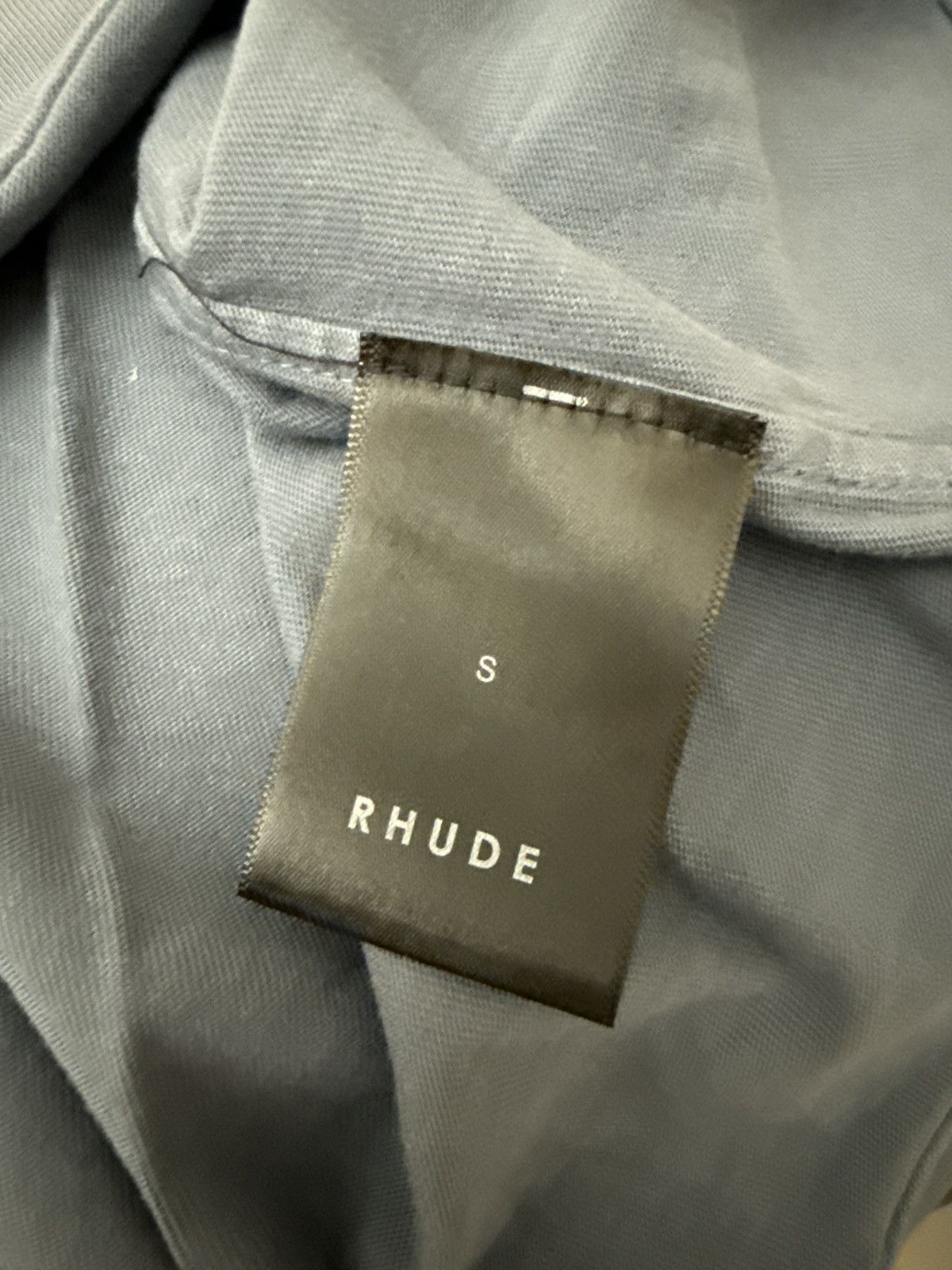 Rhude Rhude Logo-Embroidered Cotton-Jersey T-Shirt Size US M / EU 48-50 / 2 - 7 Thumbnail