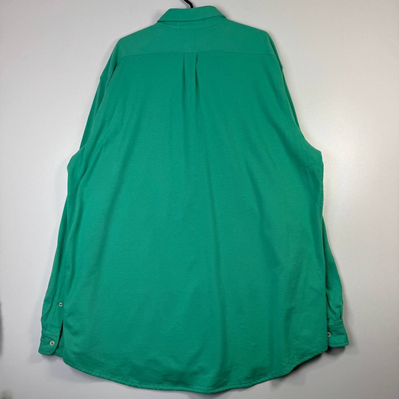 Polo Ralph Lauren Ralph Lauren Mens Green Featherweight Mesh Button Down XXL Size US XXL / EU 58 / 5 - 9 Thumbnail