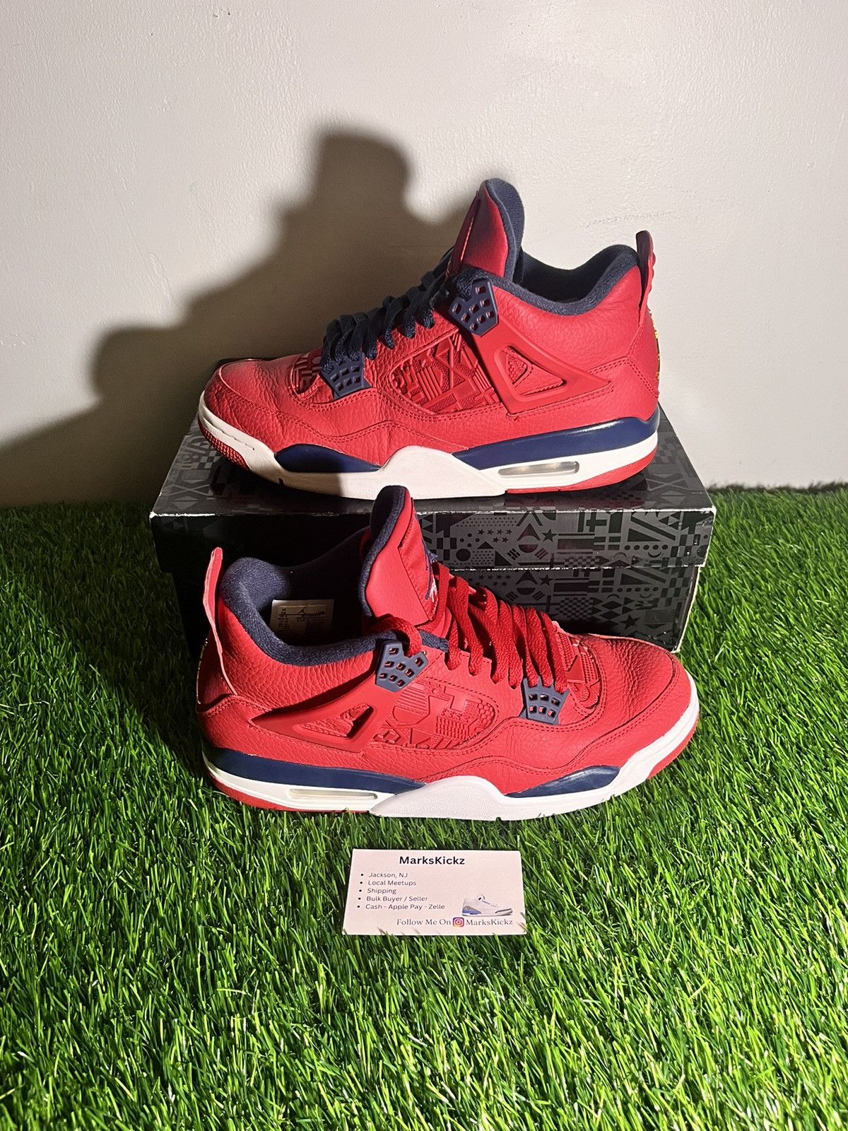 Jordan Brand × Nike jordan 4 fiba size 10 Size US 10 / EU 43 - 1 Thumbnail