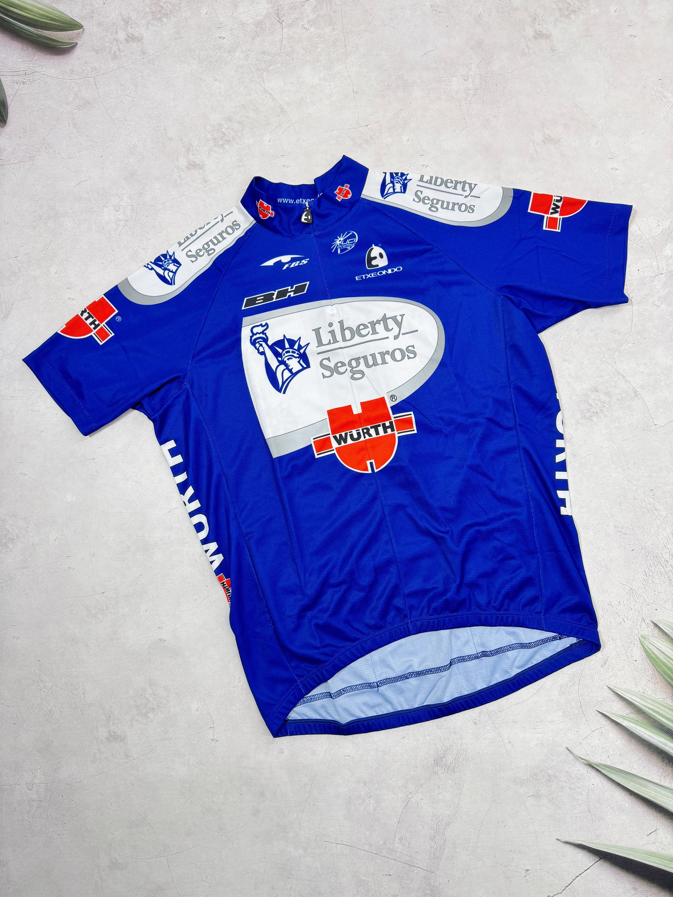 Vintage 2006 Etxeondo Cycling Jersey Liberty Seguros Wurth Uci Size US L / EU 52-54 / 3 - 1 Thumbnail