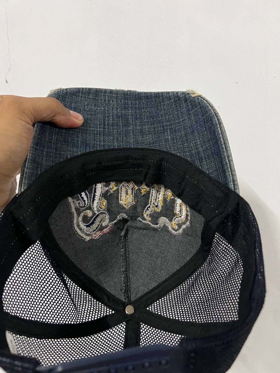 Hat Club Fahu Distressed Trucker Hat Size ONE SIZE - 10 Thumbnail