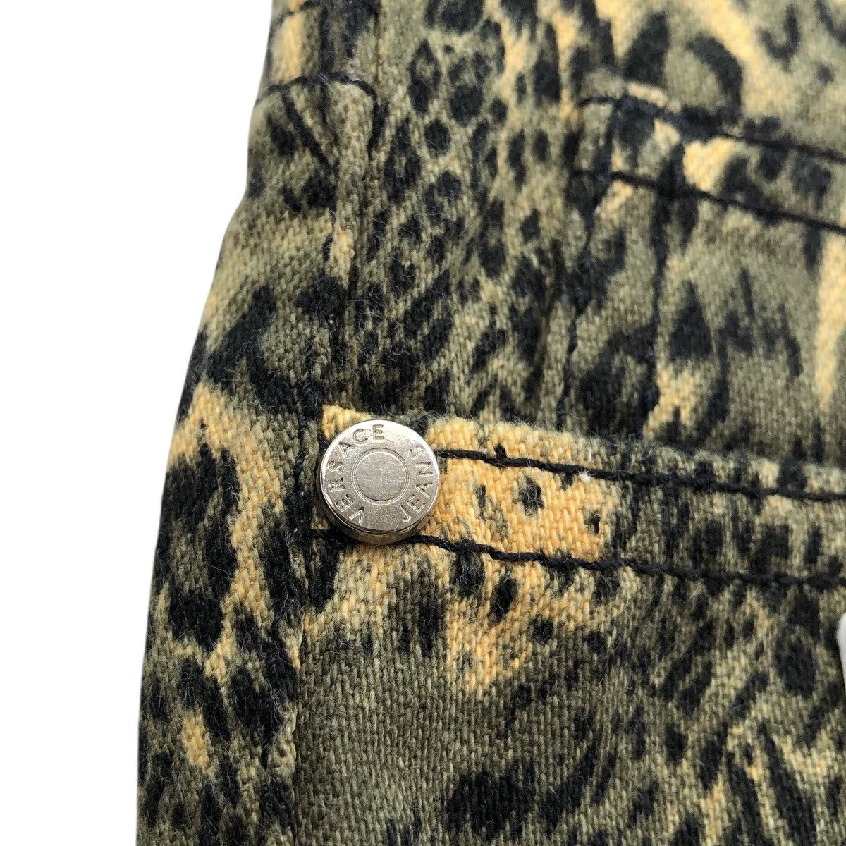 Versace Versace Jeans Couture Pants With An All-Over Leopard Print Size 30" / US 8 / IT 44 - 5 Thumbnail