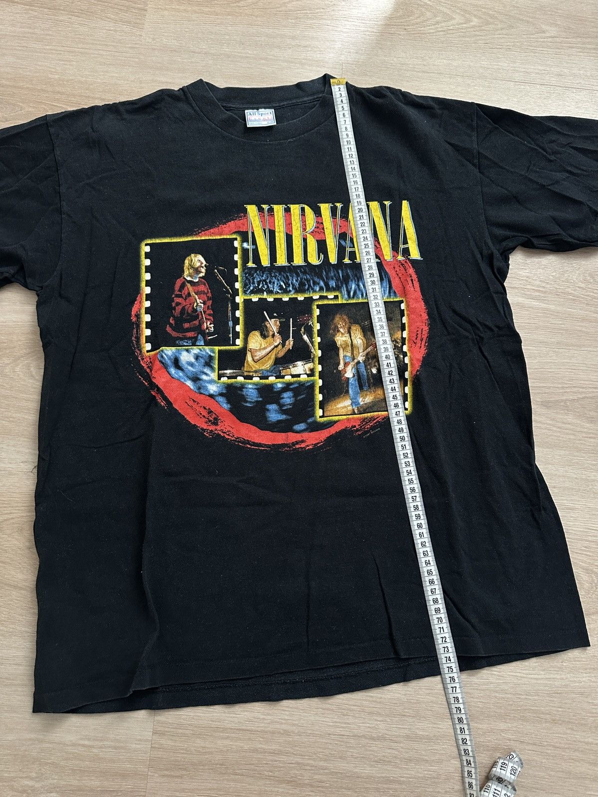 Nirvana Nirvana 1999 Black Vintage Printed T-Shirt Single Stitch Size US XL / EU 56 / 4 - 6 Thumbnail
