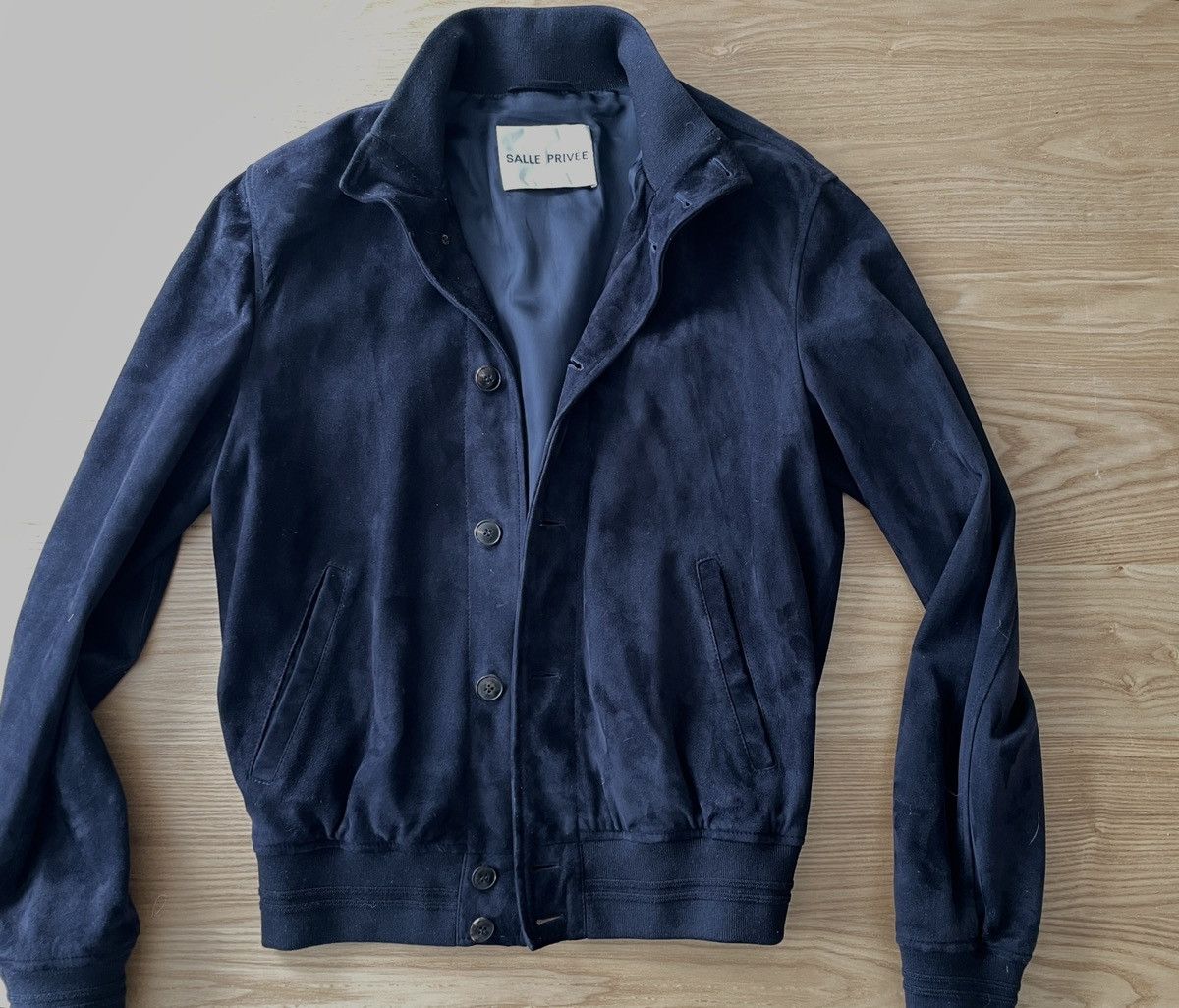 SALLE PRIVEE Salle Prive Eero Suede Bomber Size US S / EU 44-46 / 1 - 7 Thumbnail