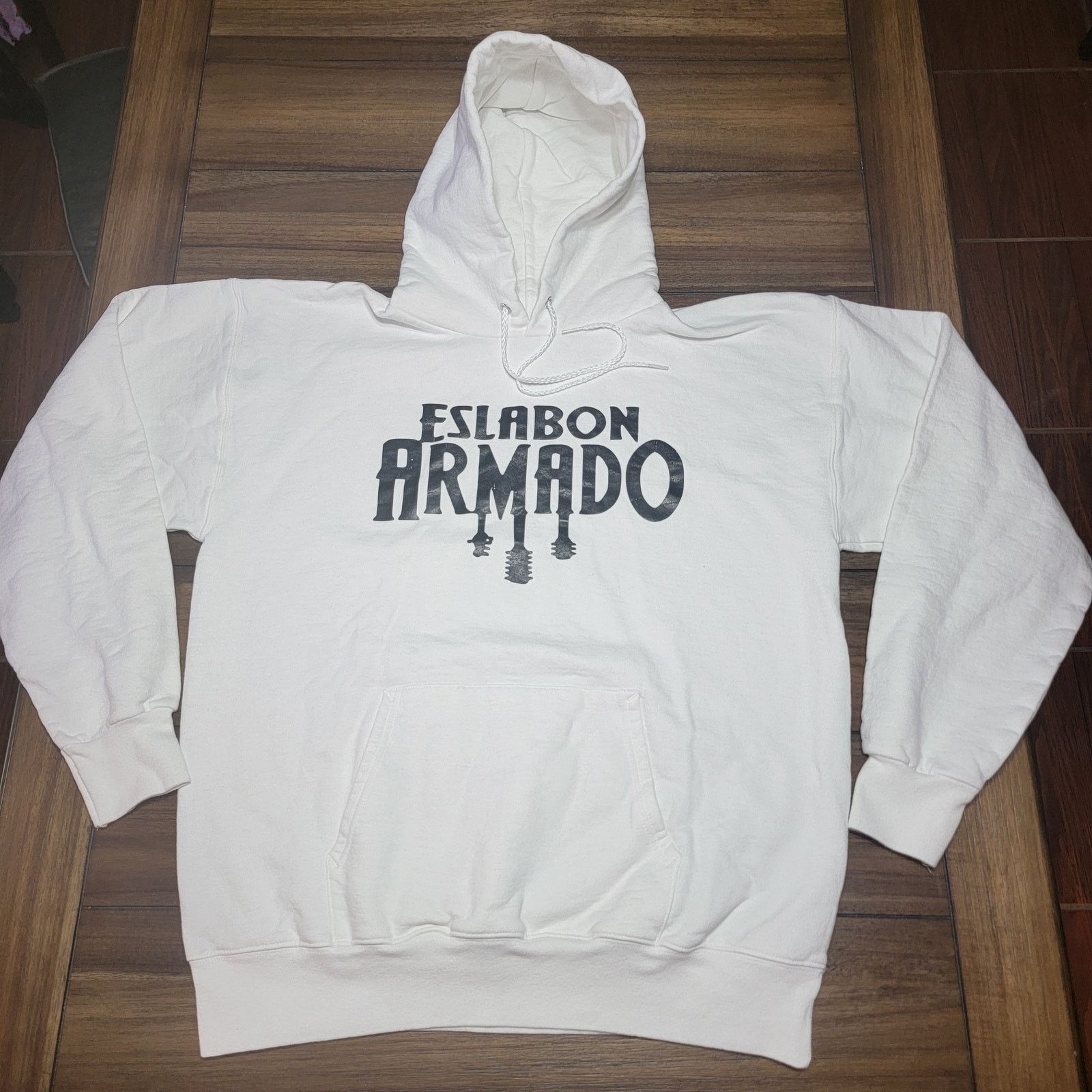 Hanes Eslabon Armado LS Unisex Oversized Hoodie (Hanes) - Medium Size US M / EU 48-50 / 2 - 1 Thumbnail