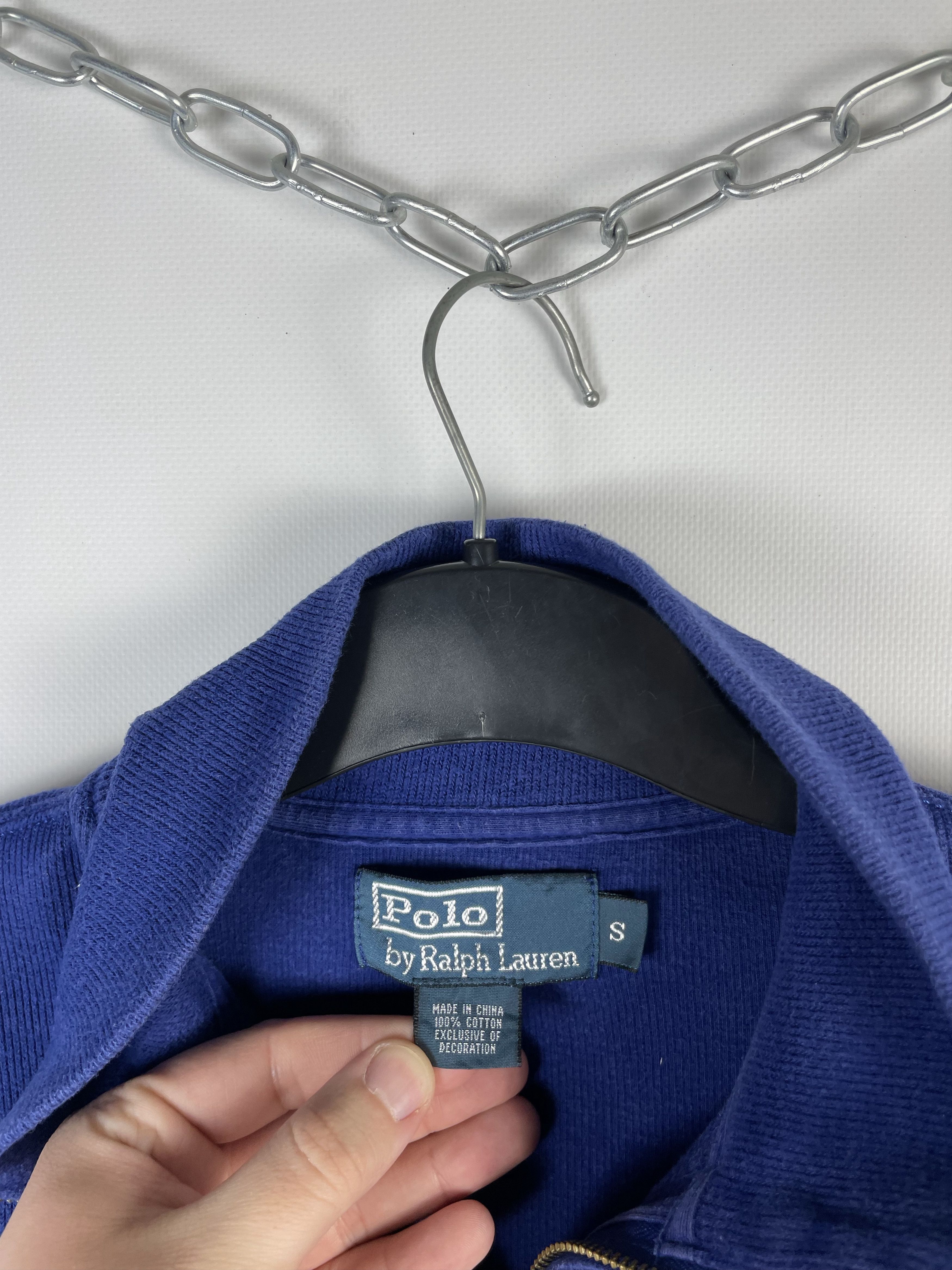 Polo Ralph Lauren Vintage Polo Ralph Lauren Knit 1/4 Zip Sweater Size US S / EU 44-46 / 1 - 5 Thumbnail