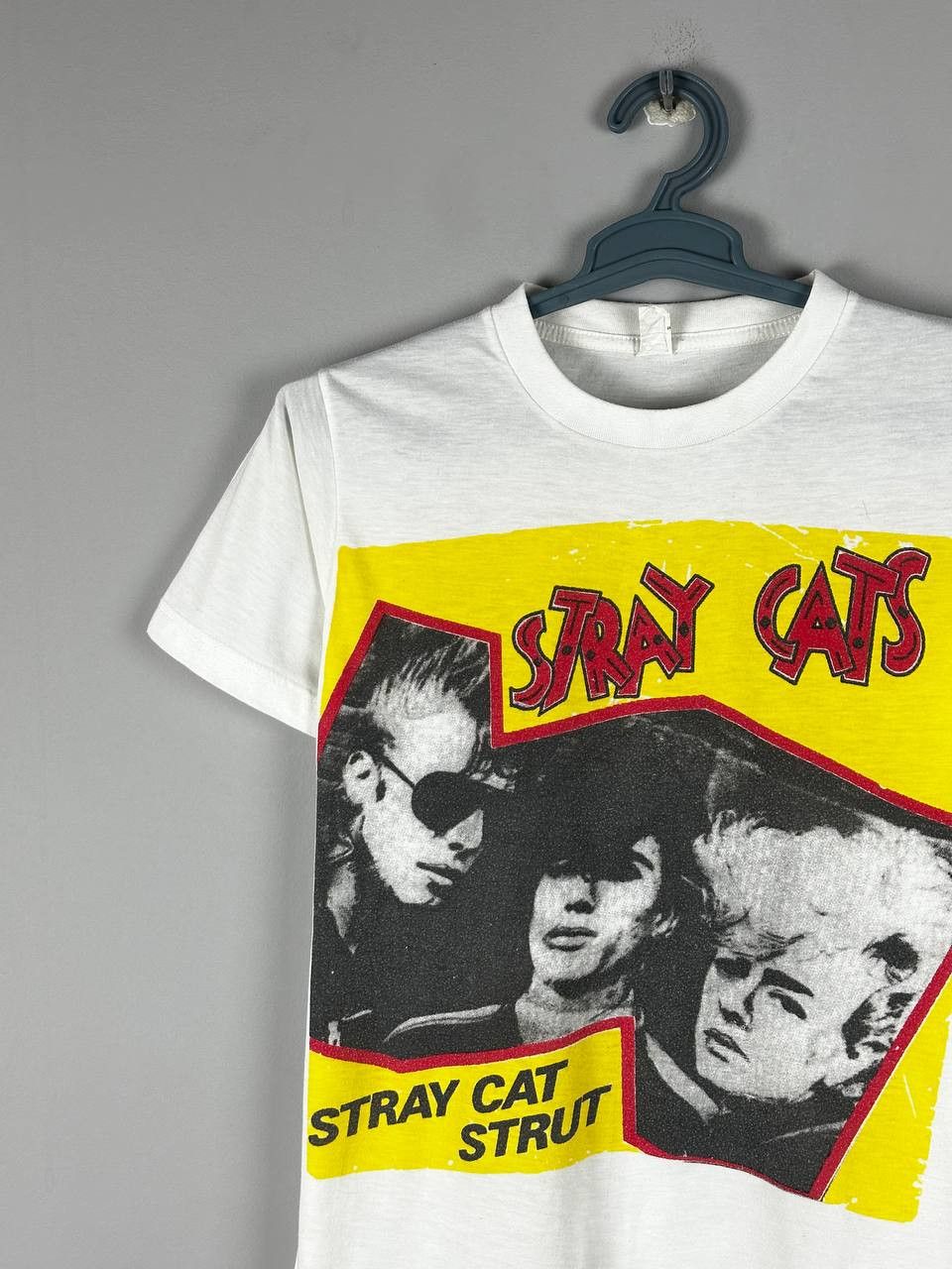 Band Tees Vintage 90s STRAY CATS Rockabilly Punk Band Tee Size US M / EU 48-50 / 2 - 3 Thumbnail