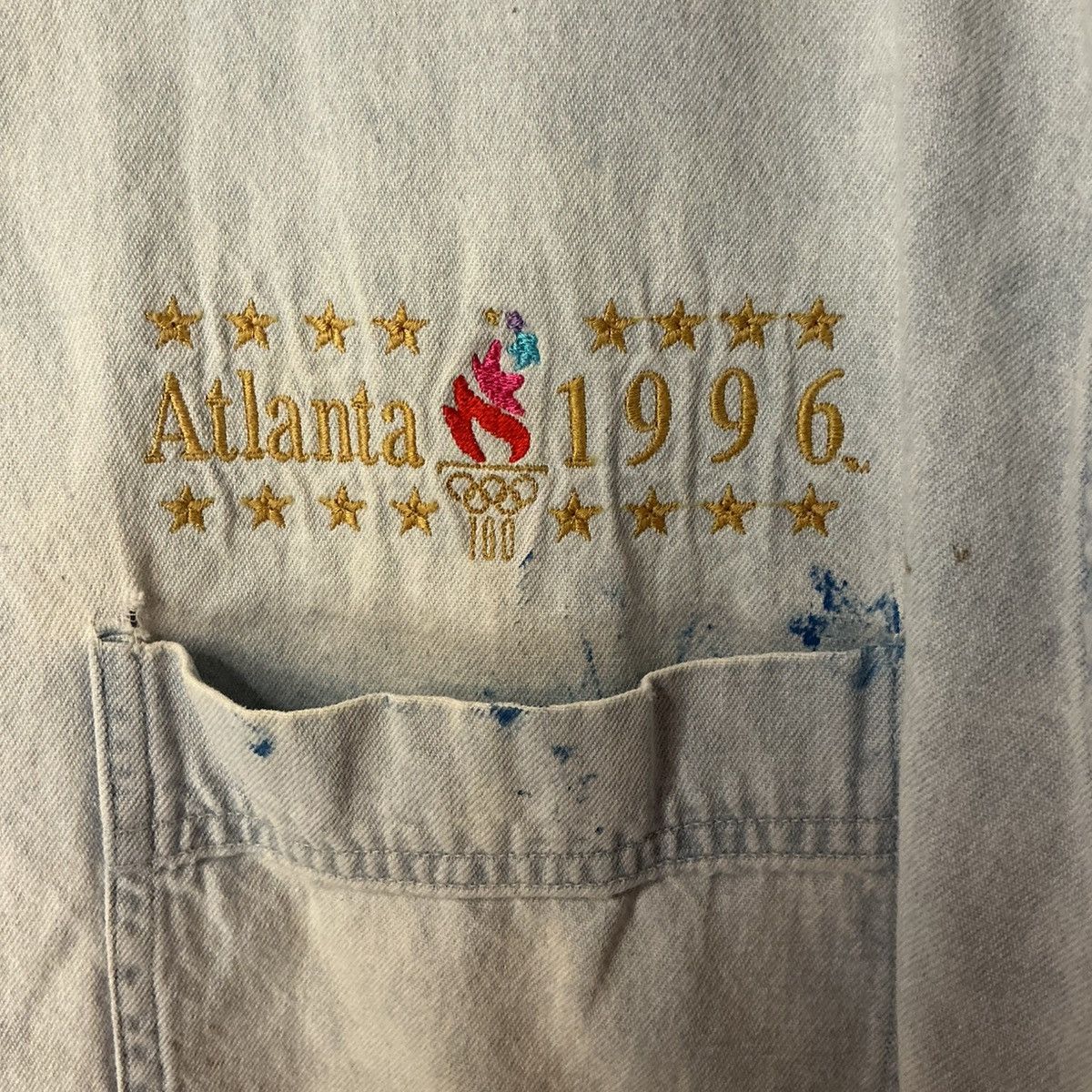 Other Vintage 1996 Atlanta Olympics Shirt L W/FLAWS Grunge Size US L / EU 52-54 / 3 - 2 Thumbnail