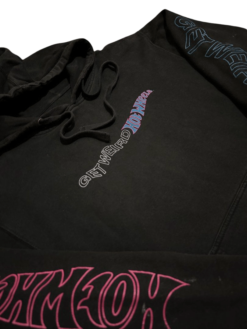 Anti Social Social Club DS red Hot Wheels x ASSC Blue Logo Black Hoodie Size US M / EU 48-50 / 2 - 5 Thumbnail