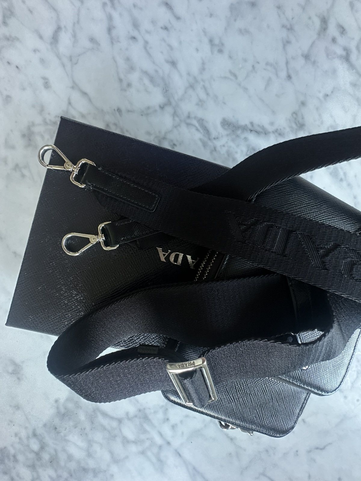Prada Saffiano Leather Smartphone Case Size ONE SIZE - 8 Thumbnail