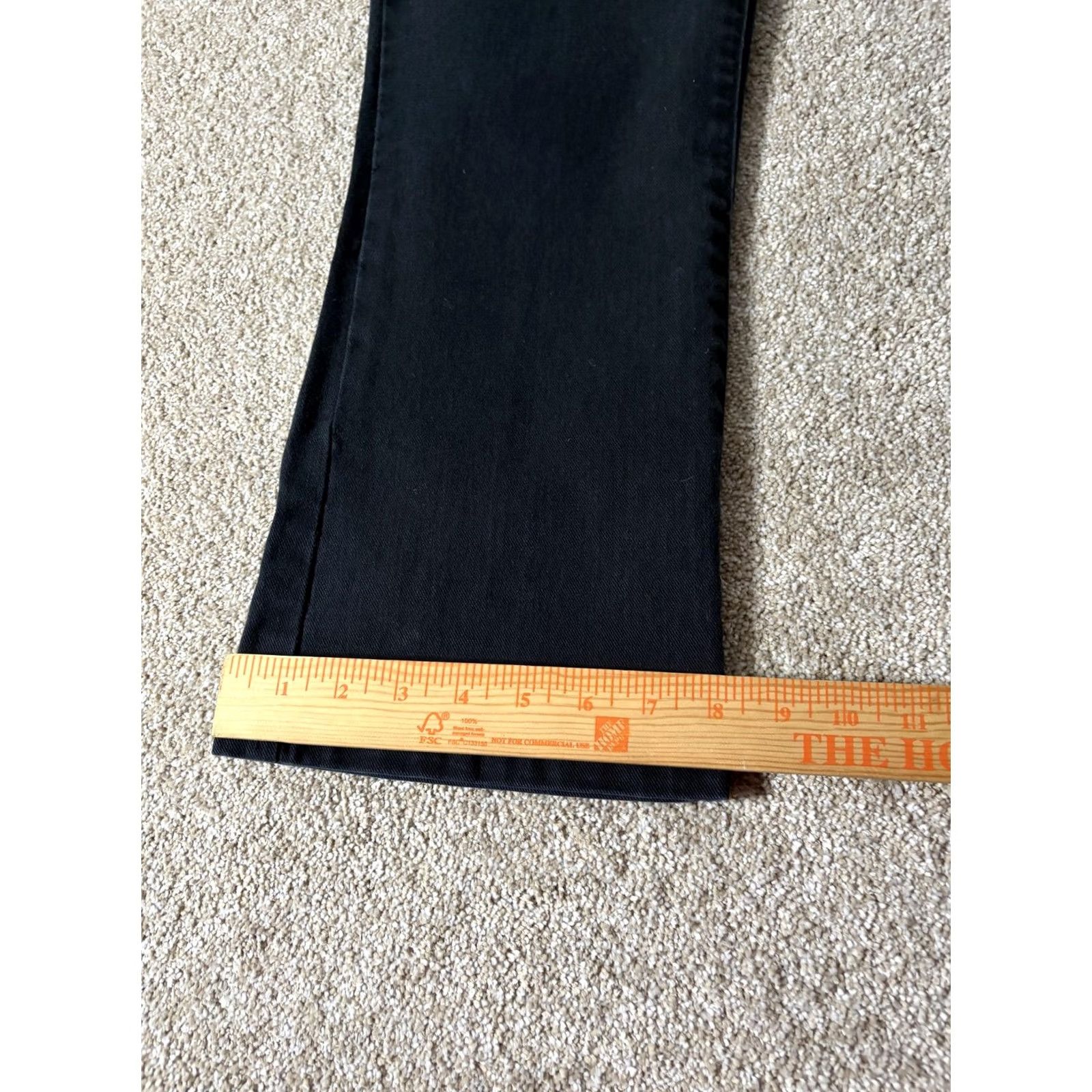 Levi's Levi's Jeans Womens 8S Black 550 Relaxed Bootcut Stretch Denim Mid Rise Pants Size 30" / US 8 / IT 44 - 3 Thumbnail